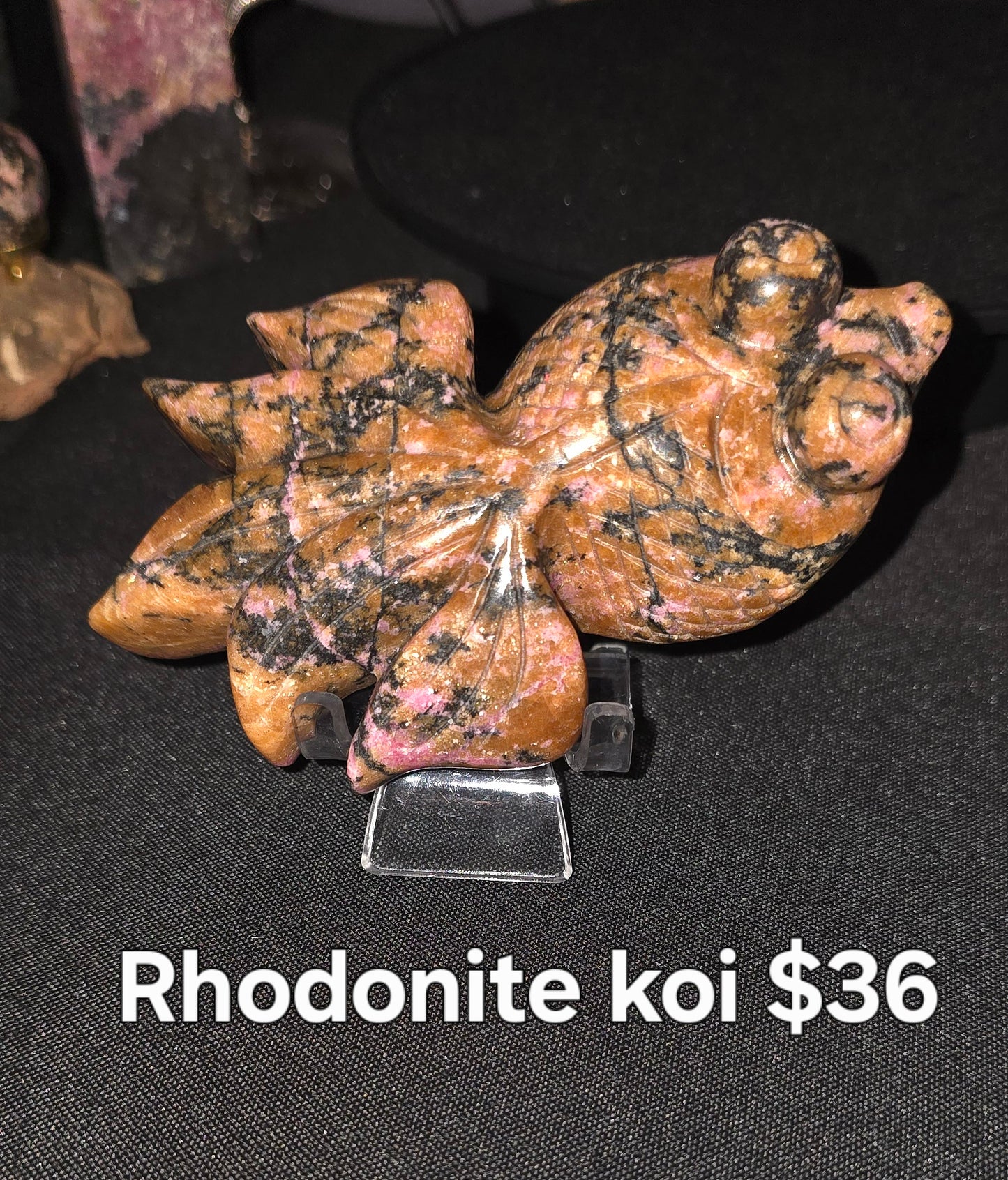 Rhodonite Koi