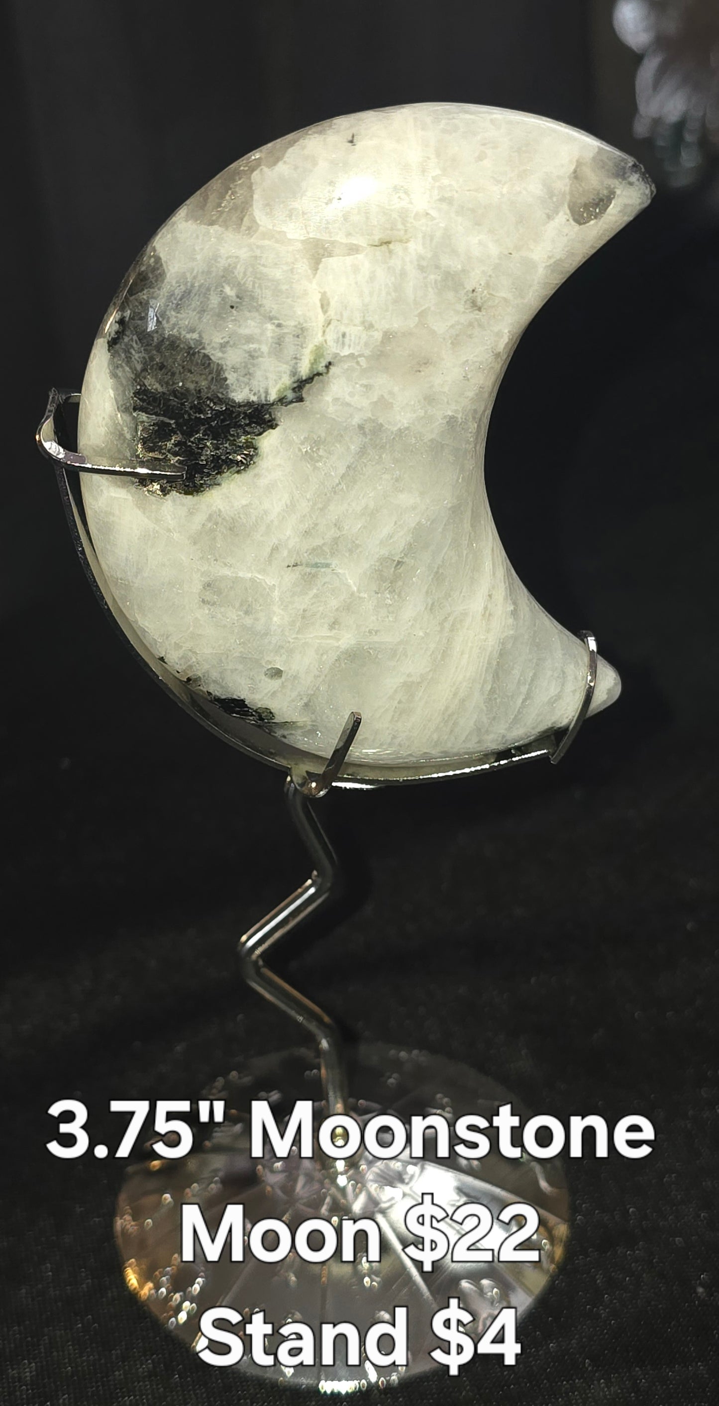 Rainbow Moonstone Moon