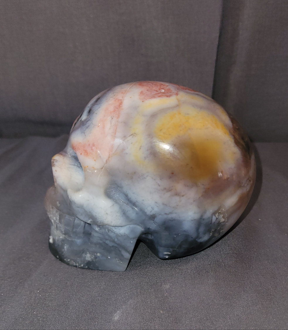 Agate Skull