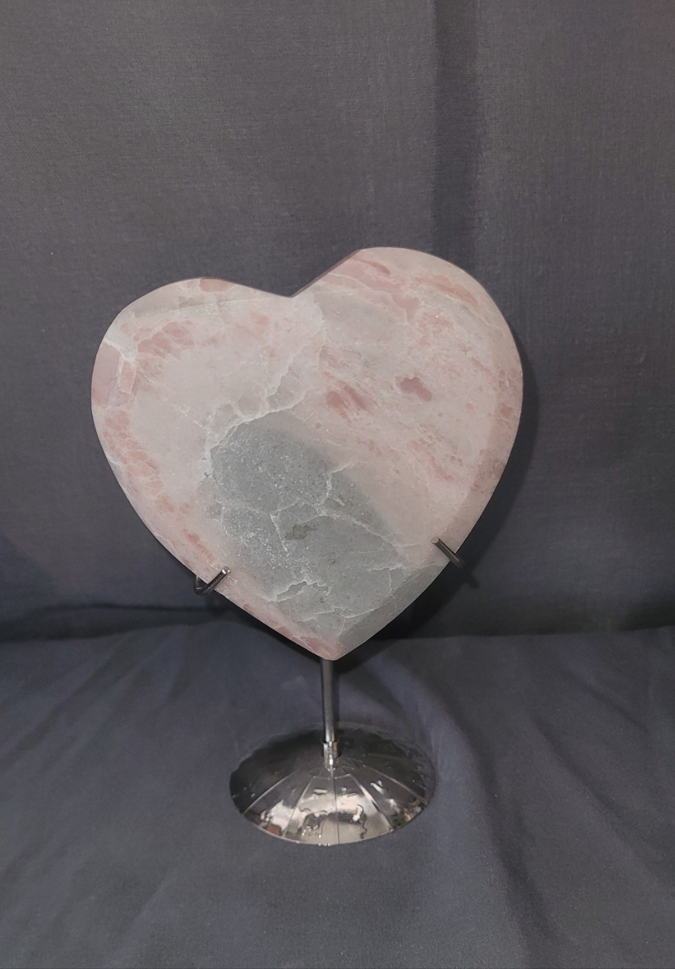 Pink Opal Heart