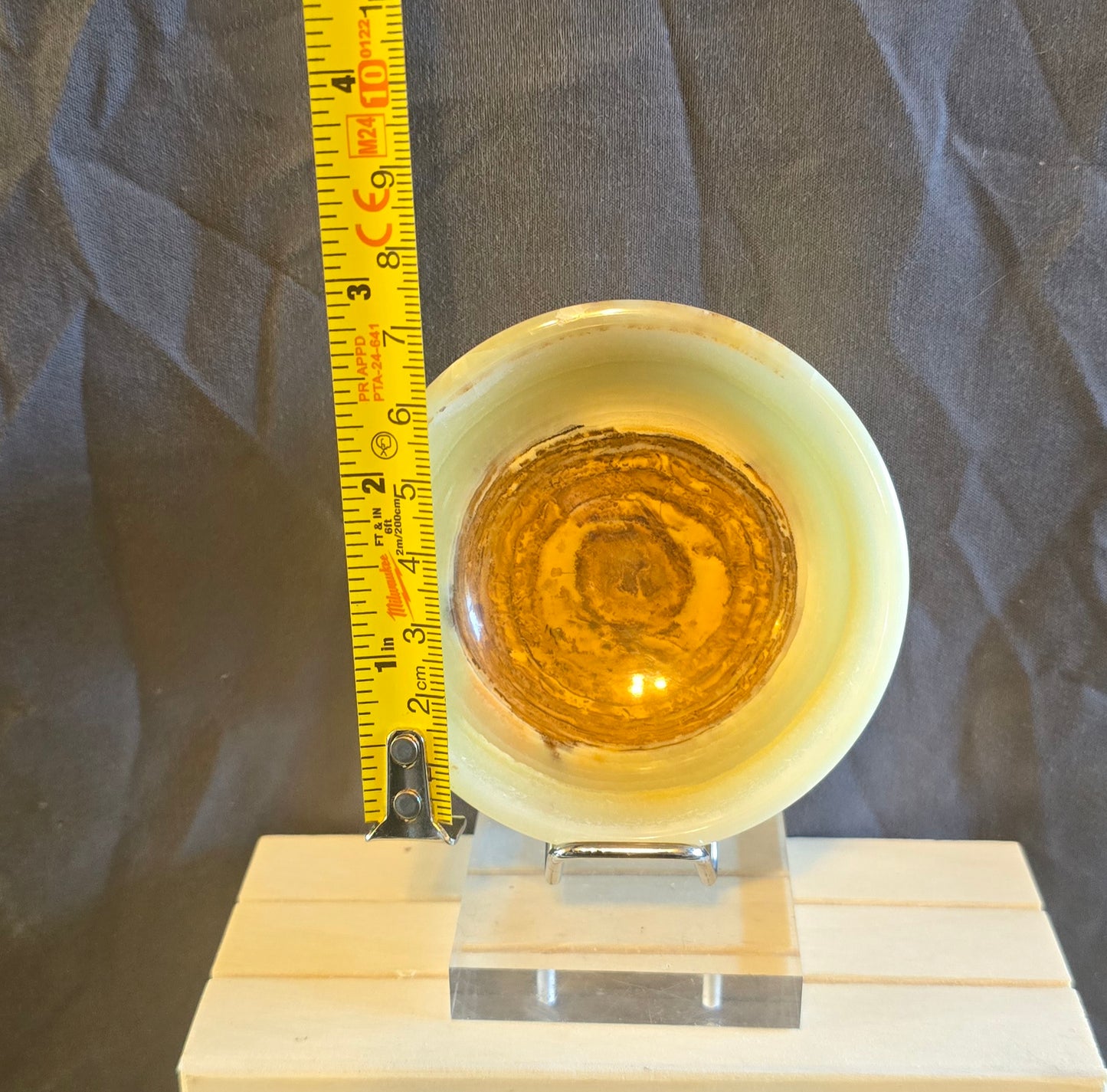 S0258 Green Onyx Bowl