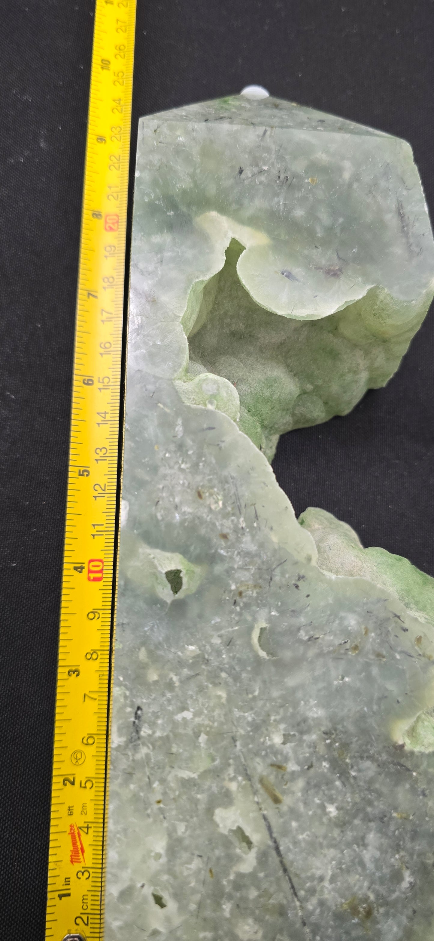 S0060 Prehnite Freeform Tower