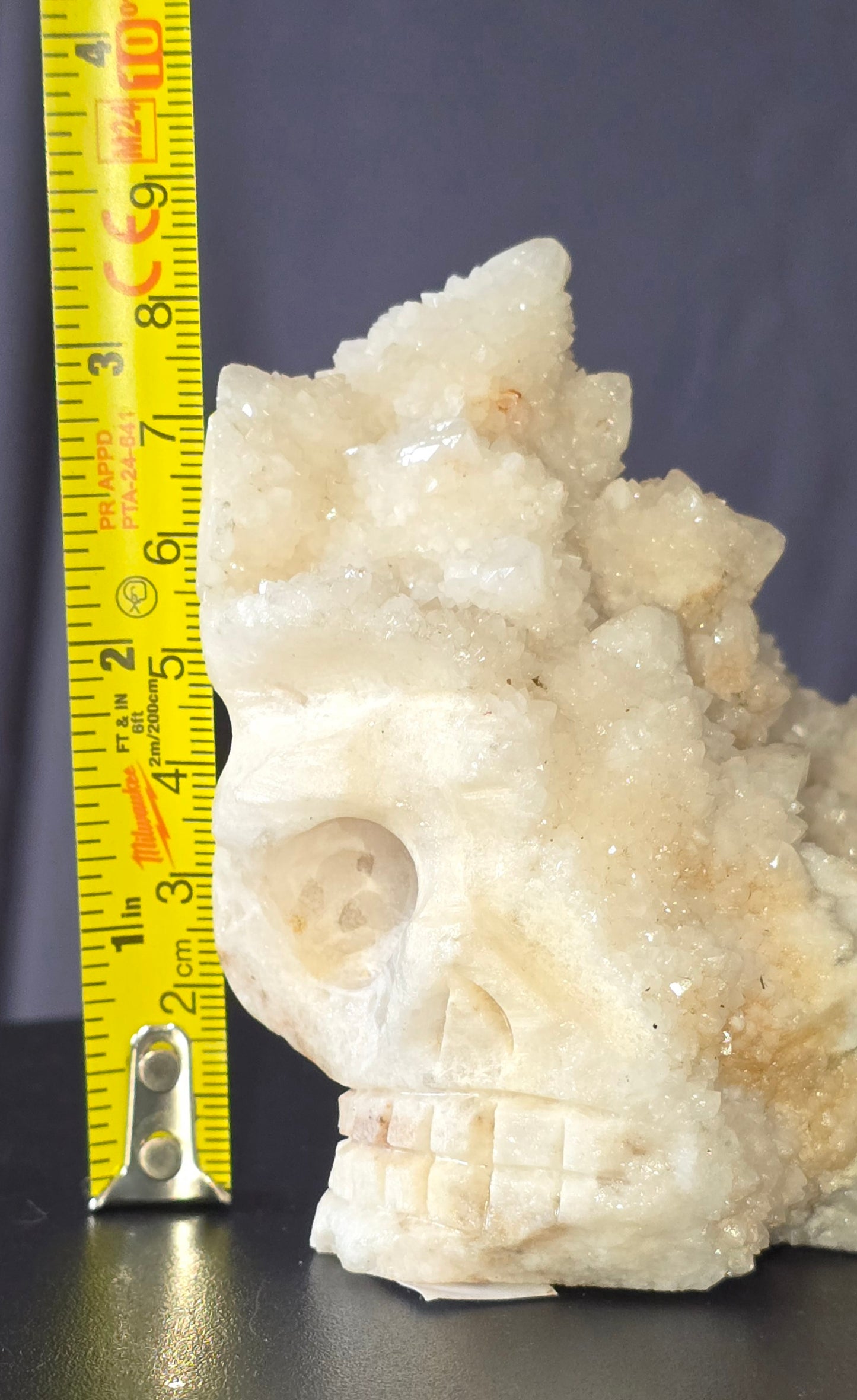 S0426 Quartz Cluster Freeform Skull