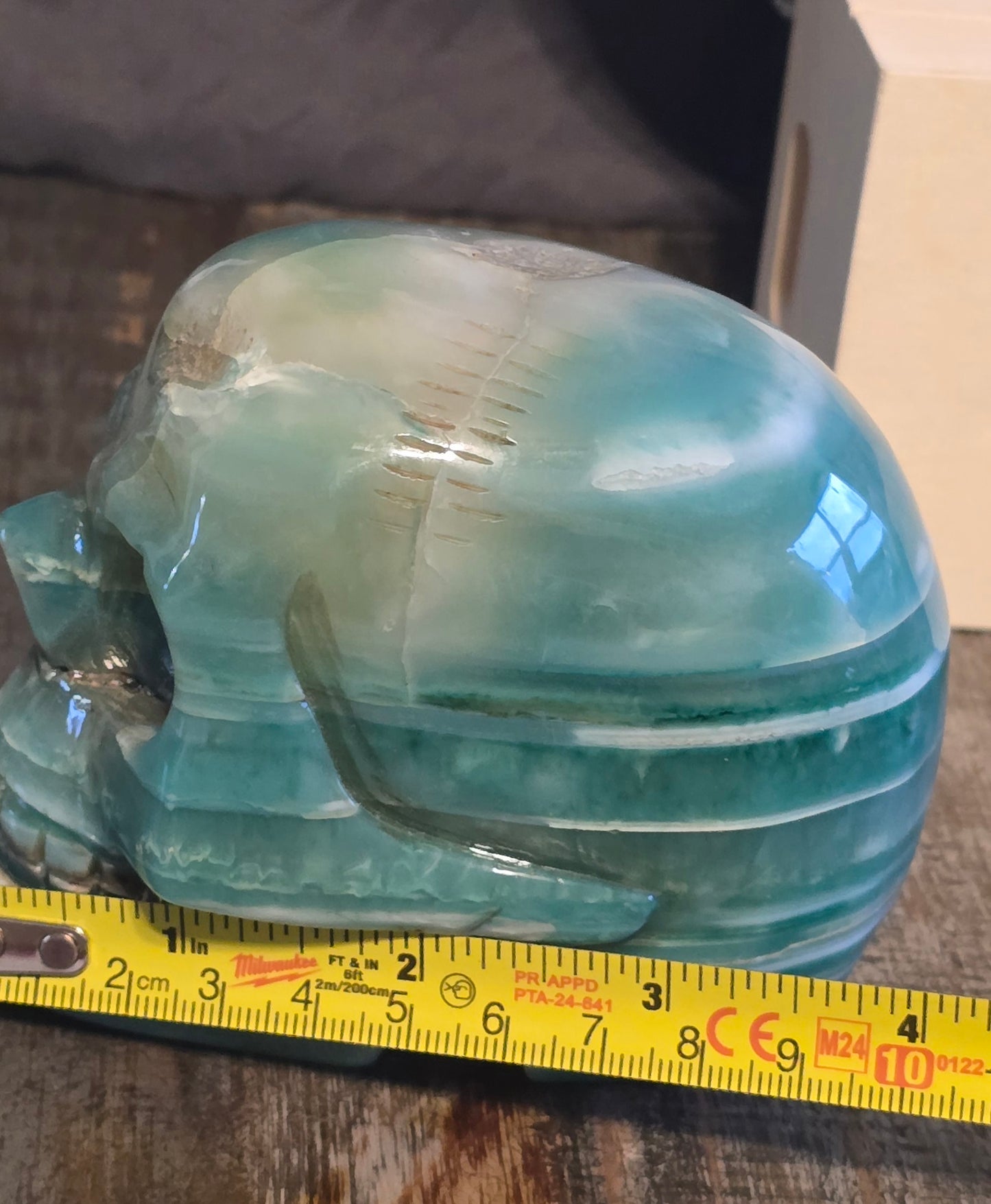 S0147 Amazonite Skull