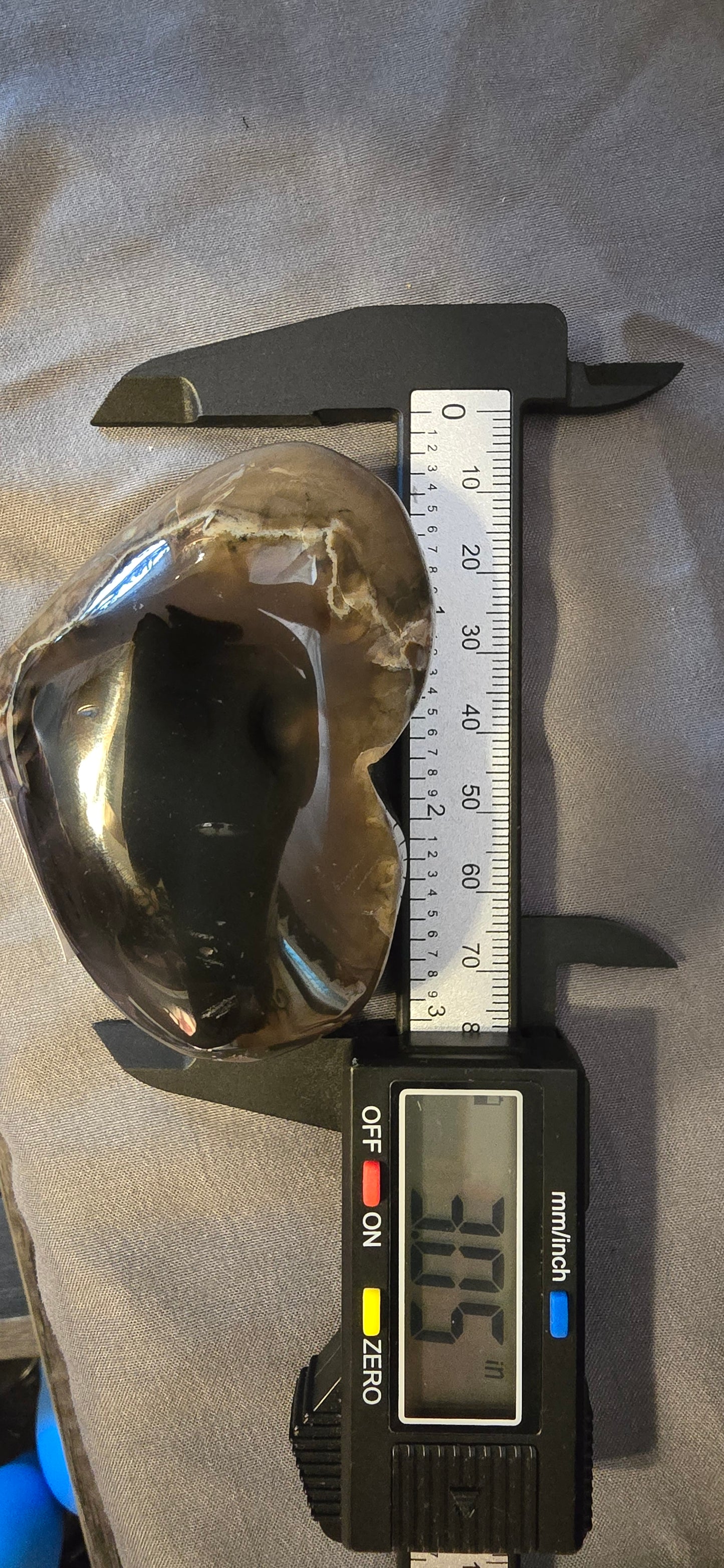 Volcanic Agate Heart