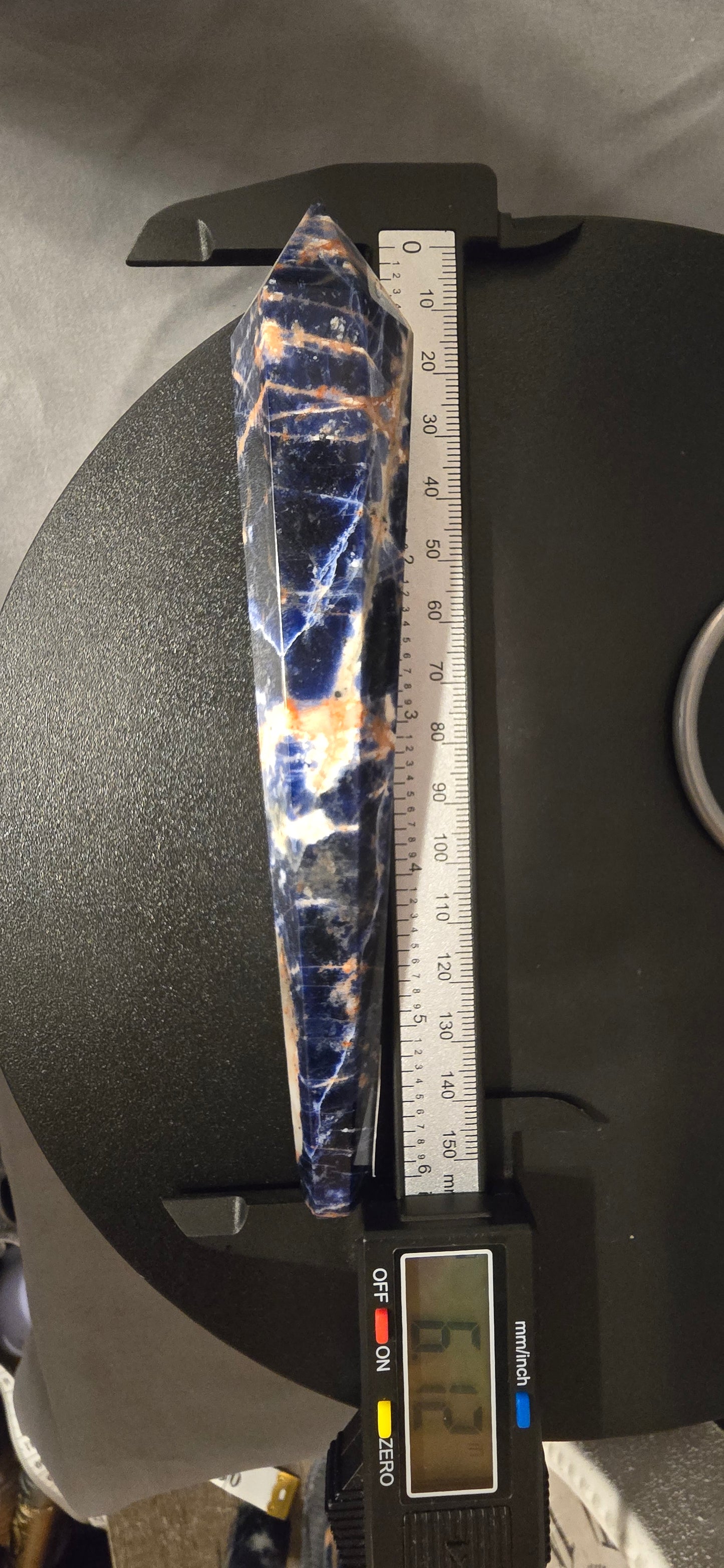 Sodalite Wand & Stand