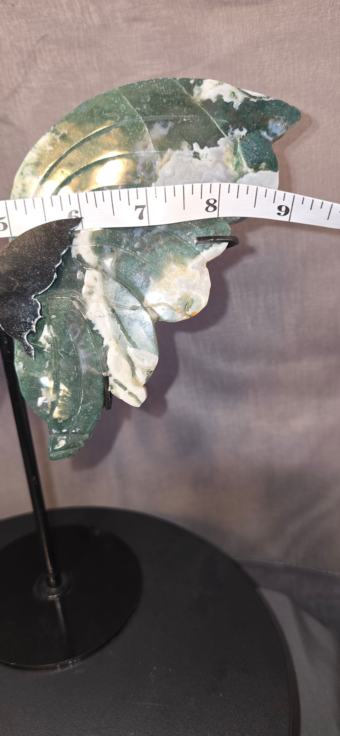 Moss Agate Butterfly