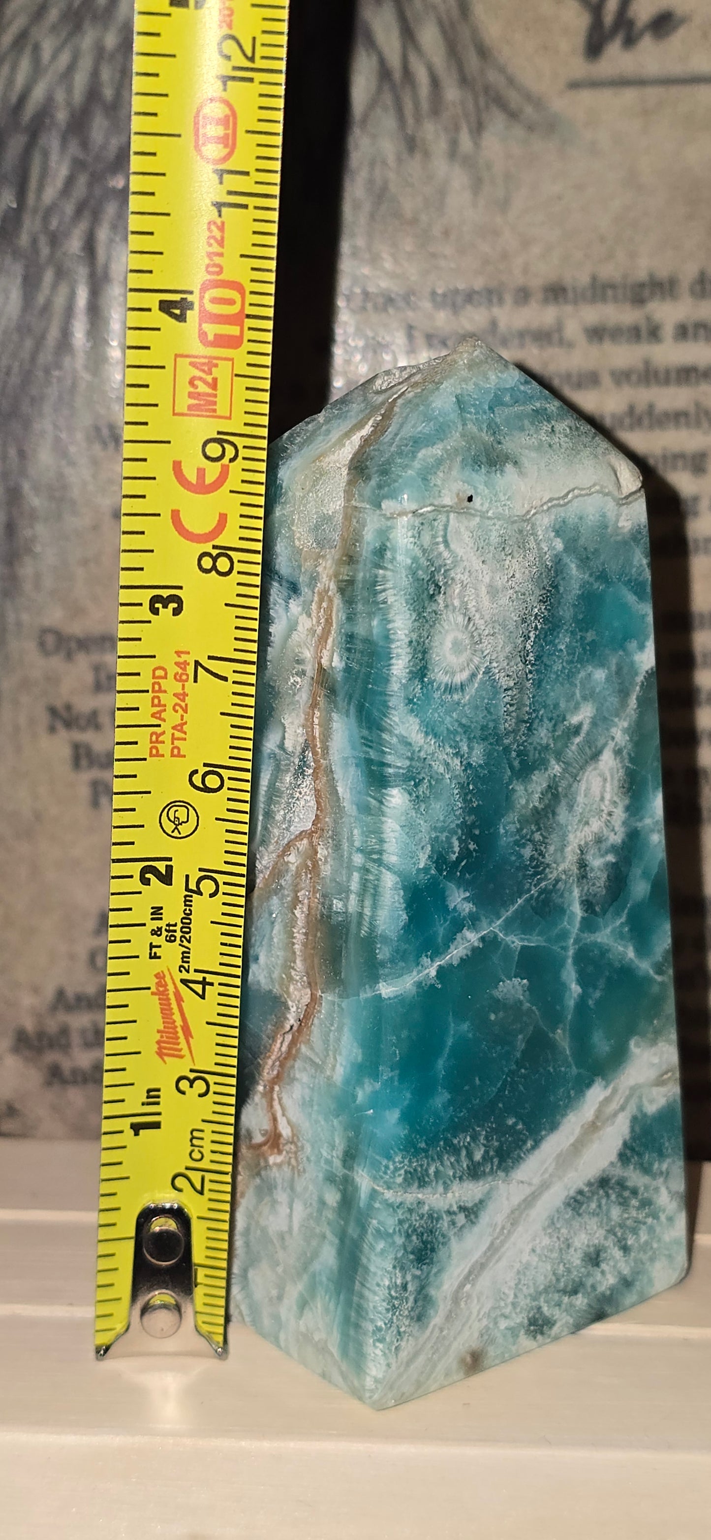 S0159 Blue Aragonite & Smithsonite