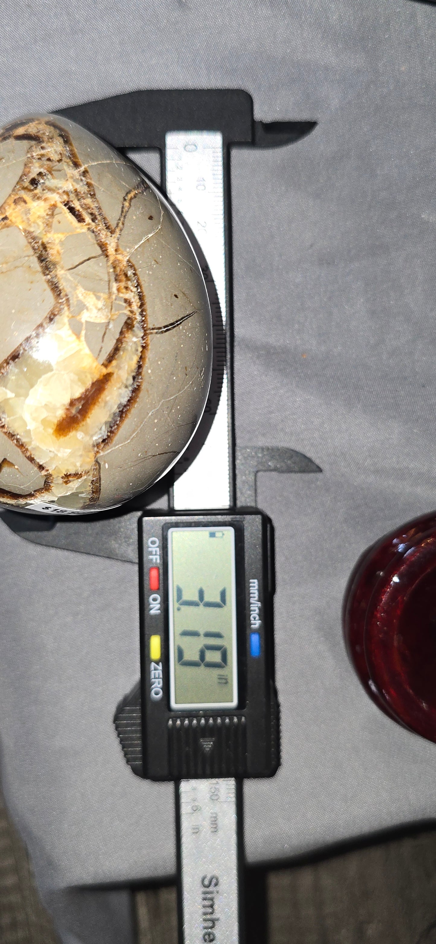 Septarian Egg & Stand