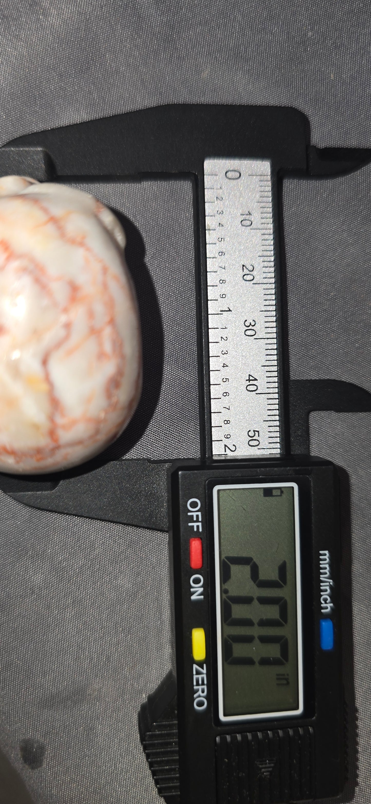 Red Vein Jasper Skull