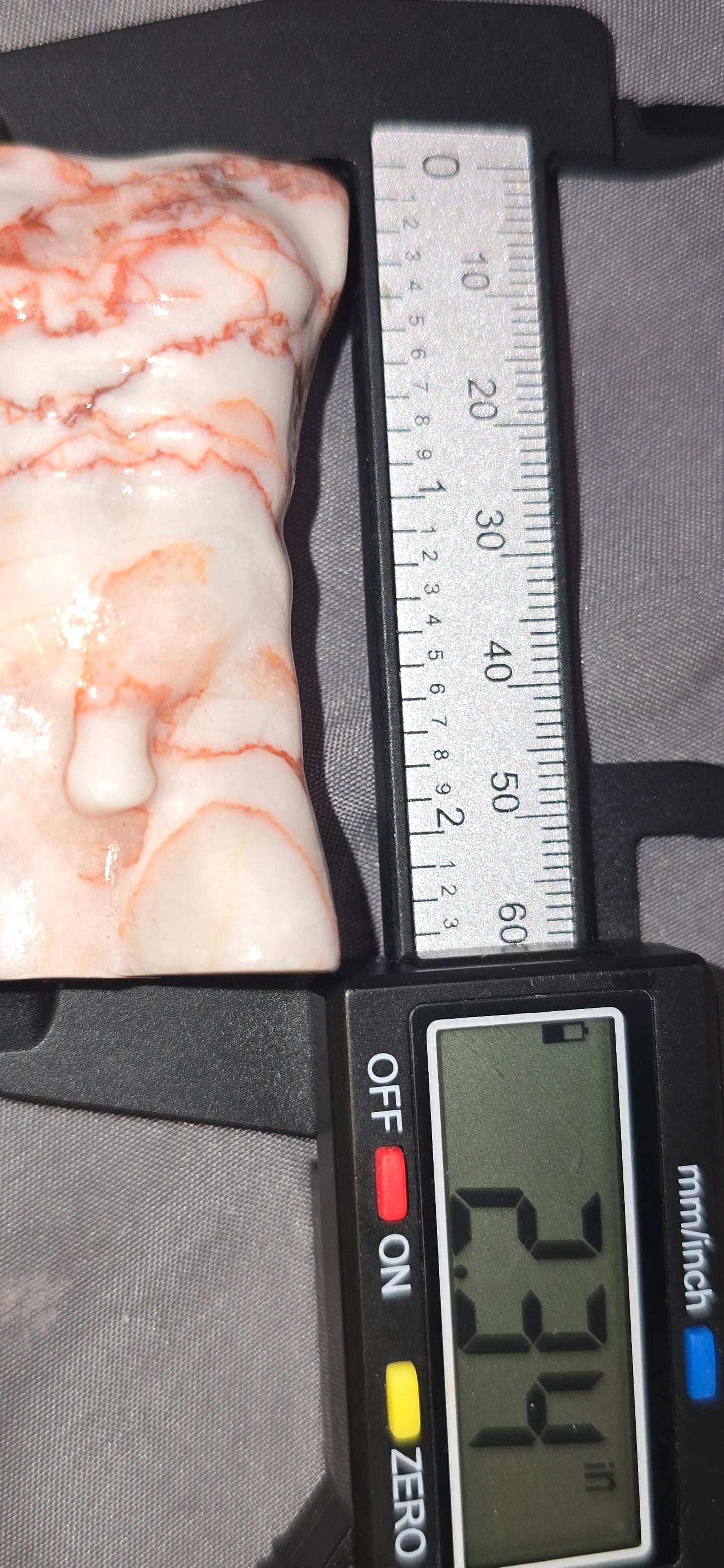 Red Vein Jasper Man Torso