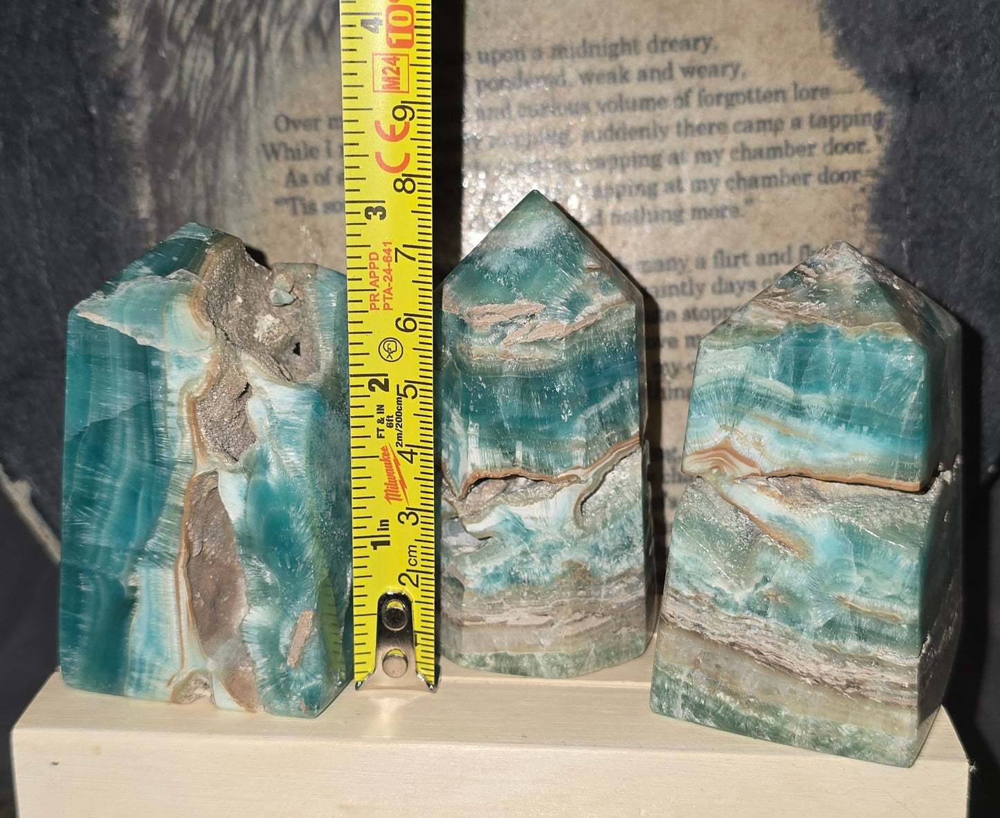 S0157 Blue Aragonite & Smithsonite
