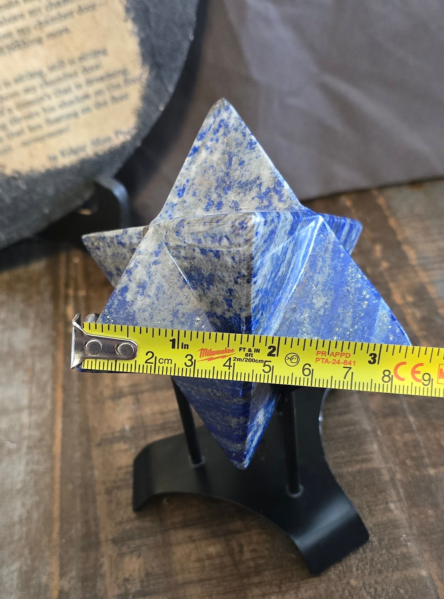 S0194 Lapis Lazuli Merkaba