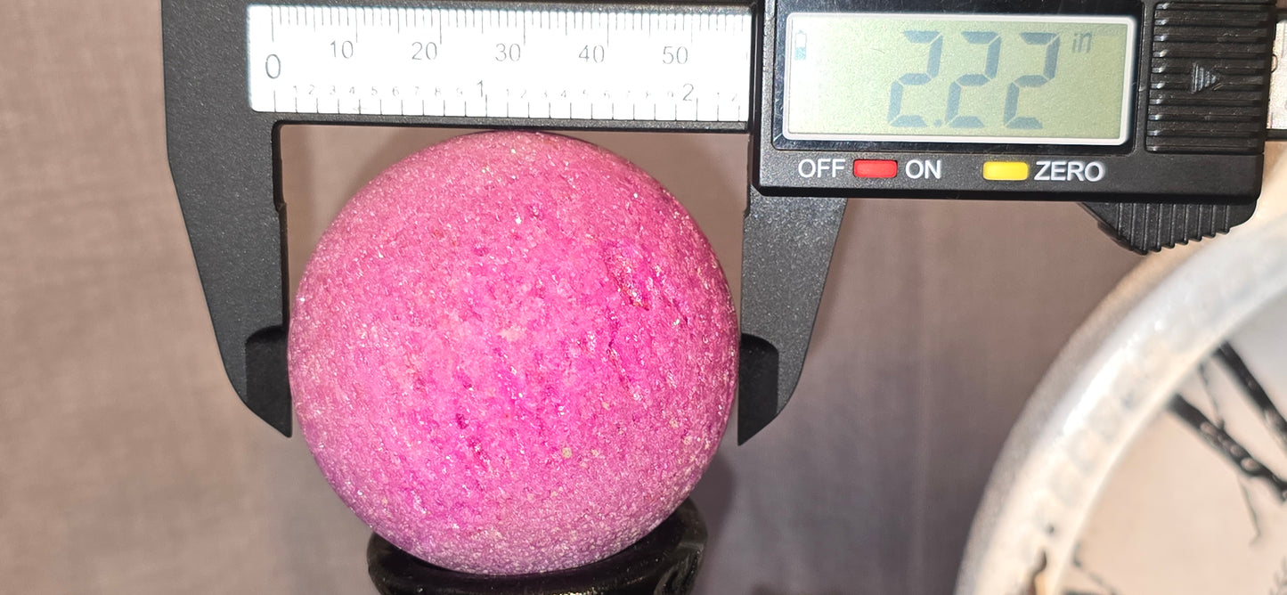 Honeycomb Ruby Sphere