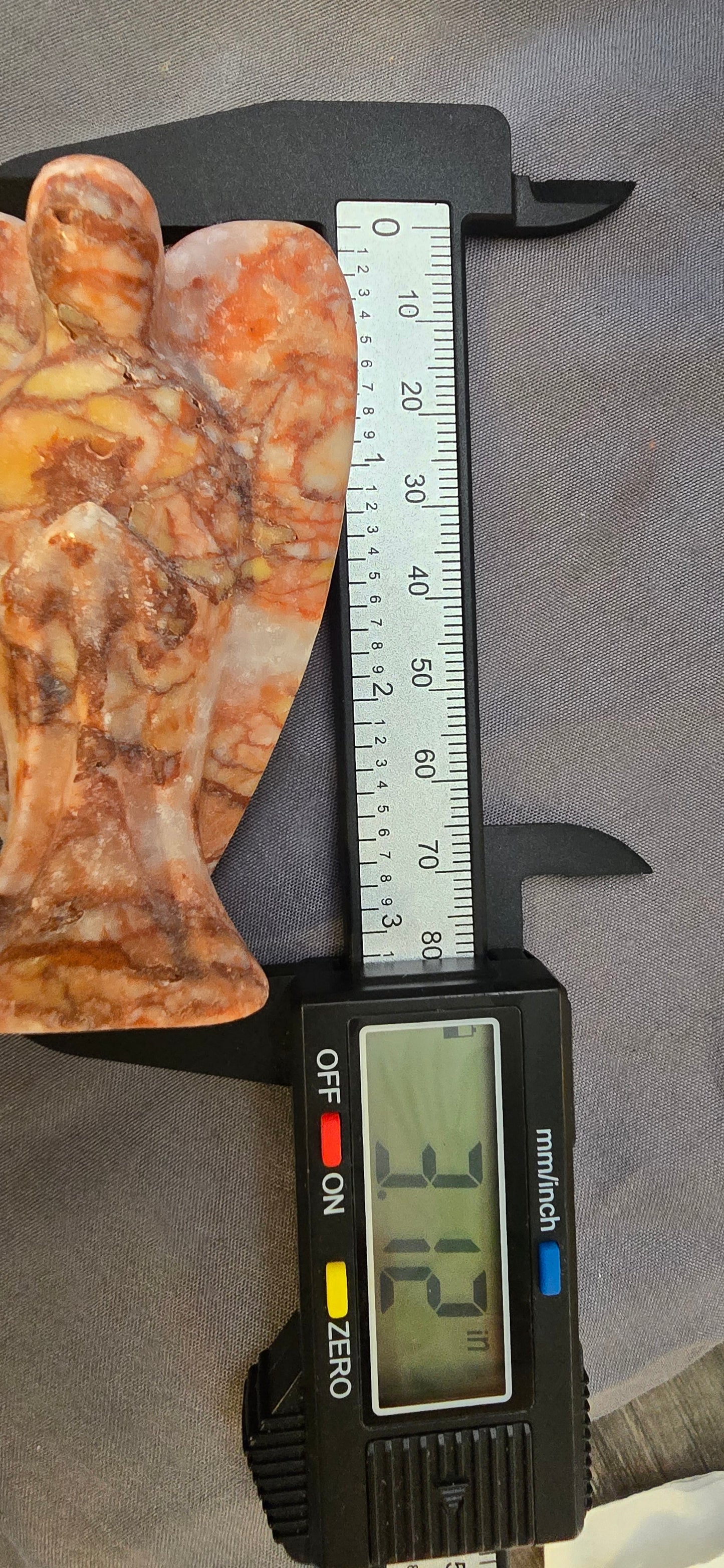 Red Vein Jasper Angel