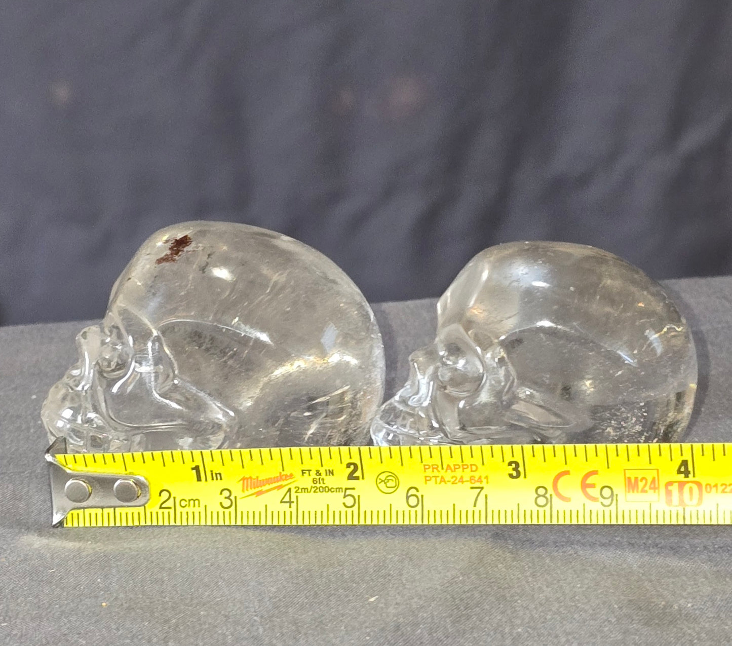S0430 Clear Quartz Skull