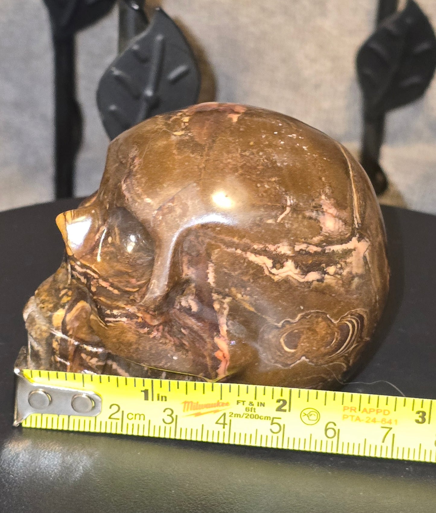S0070 Outback Jasper Skull