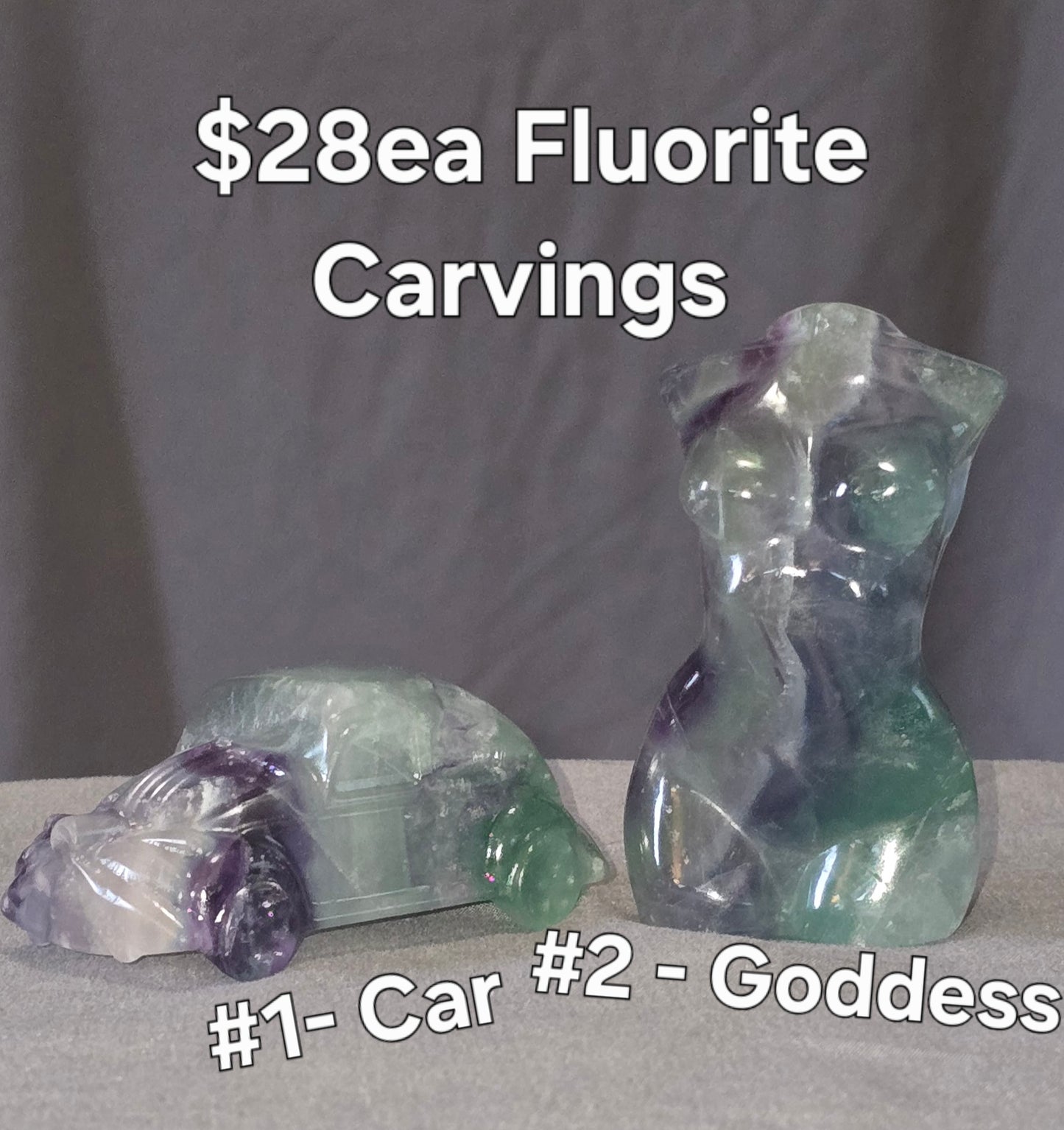 S0413 Fluorite Goddess
