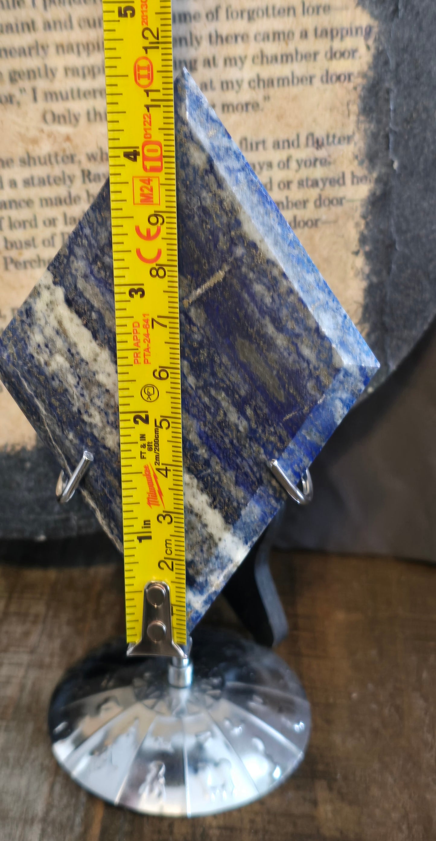 S0193 Lapis Lazuli Rhombus & Stand