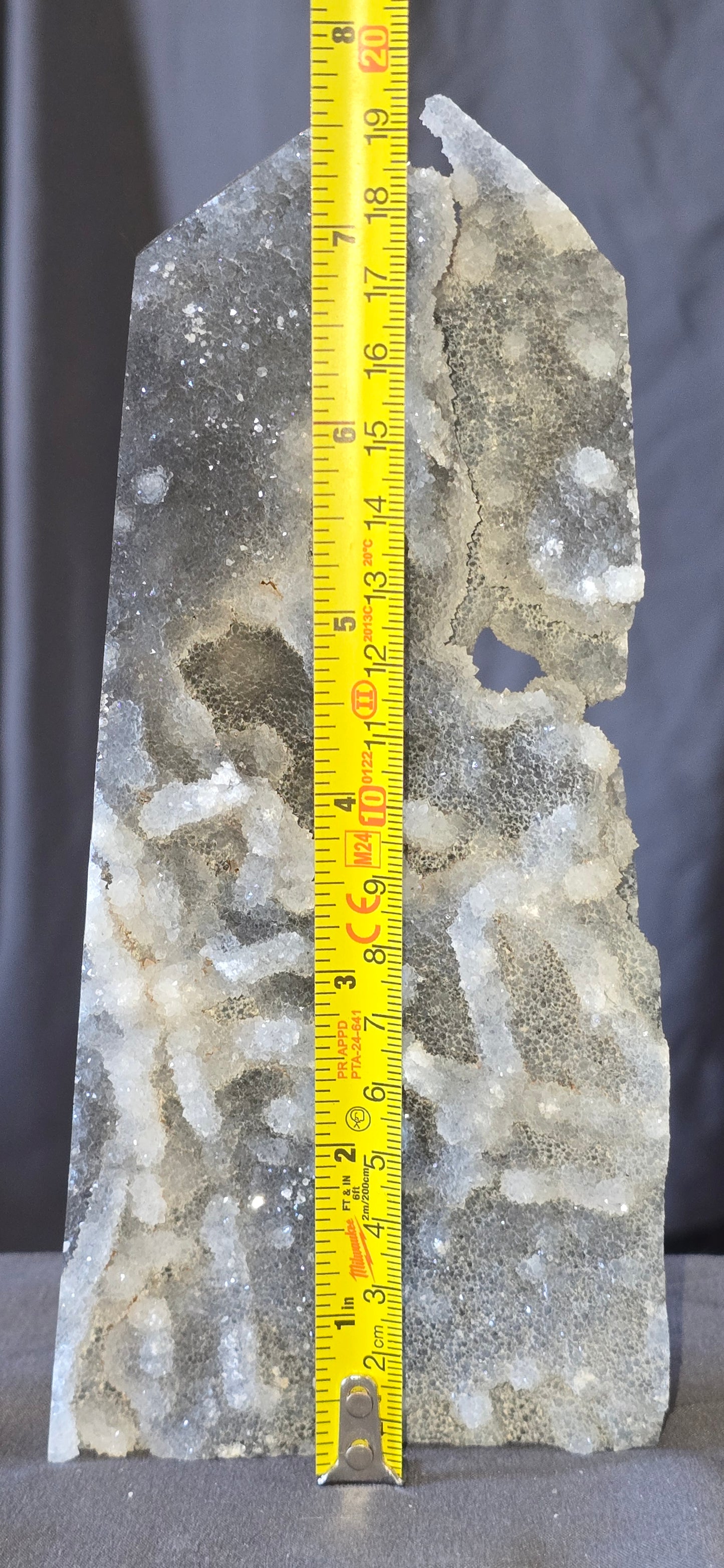 S0445 Black Sphalerite Slab/Tower