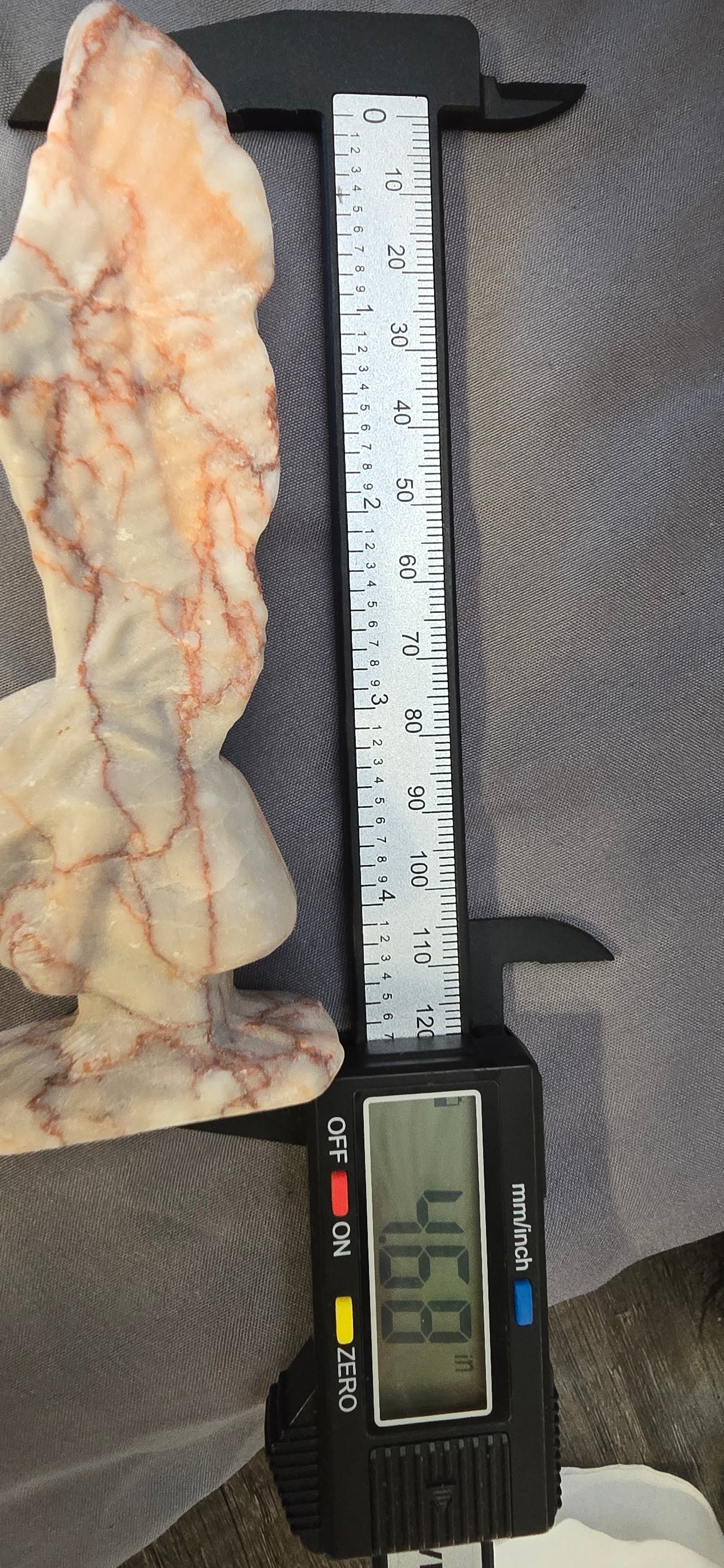 Red Vein Jasper Weeping Angel