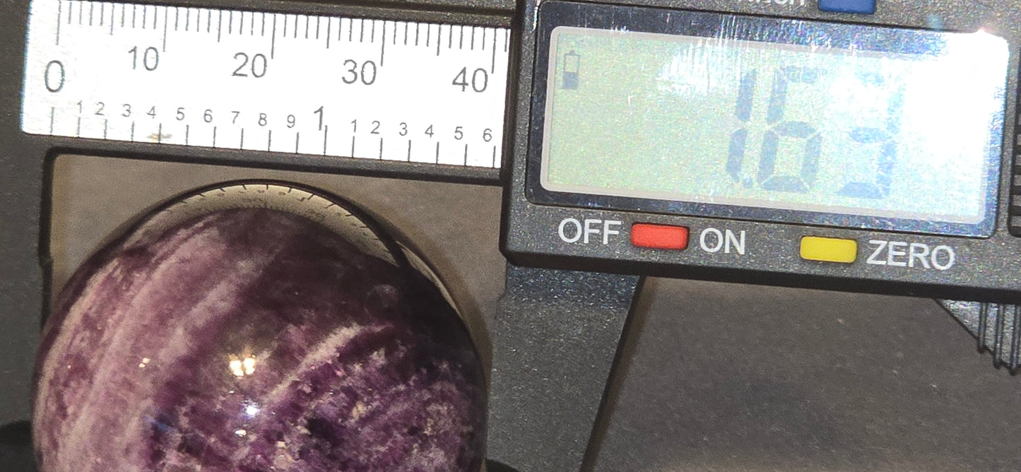 Purple Mica Sphere