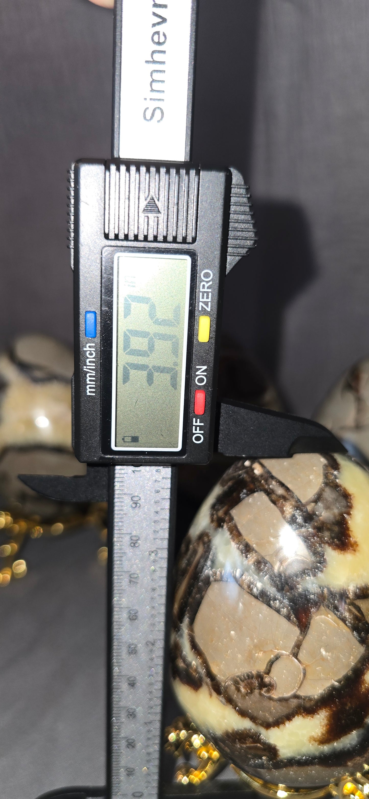 Septarian Egg & Stand