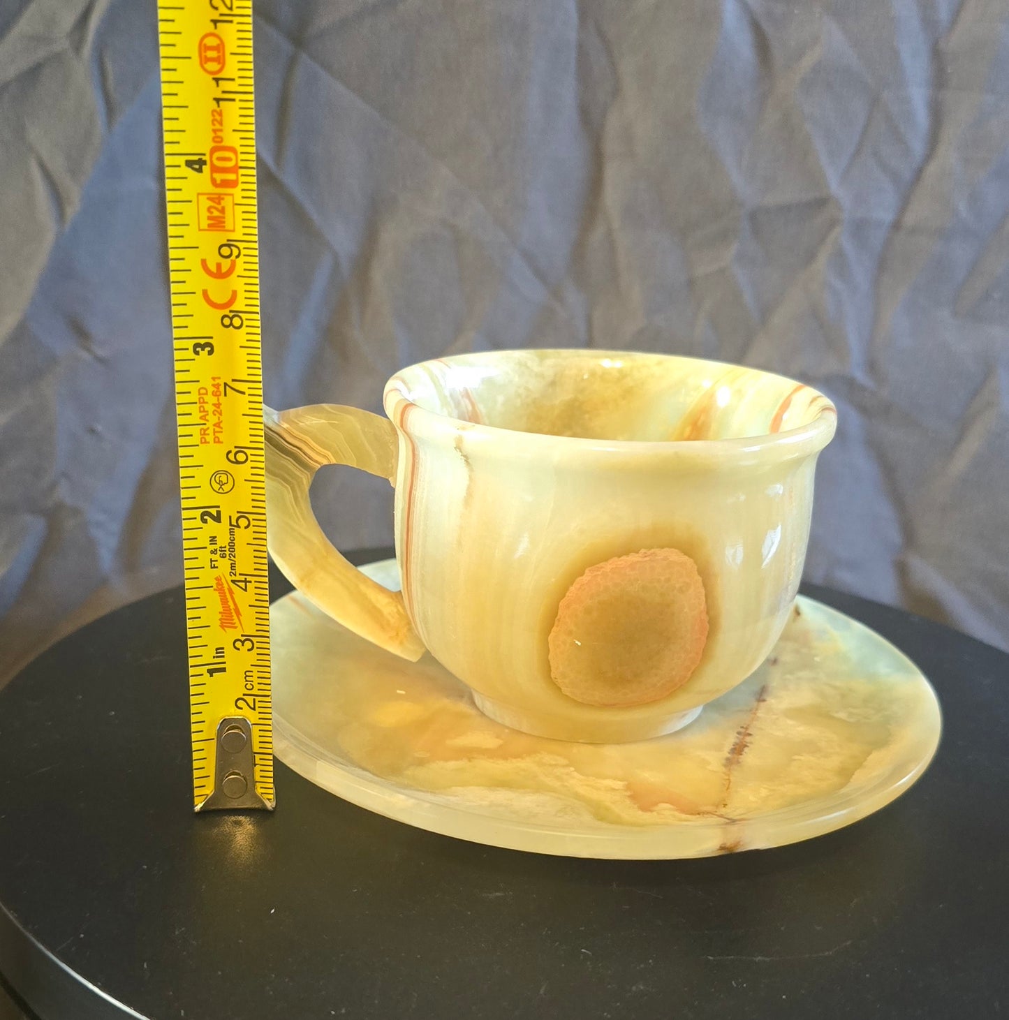 S0259 Green Onyx Teacup