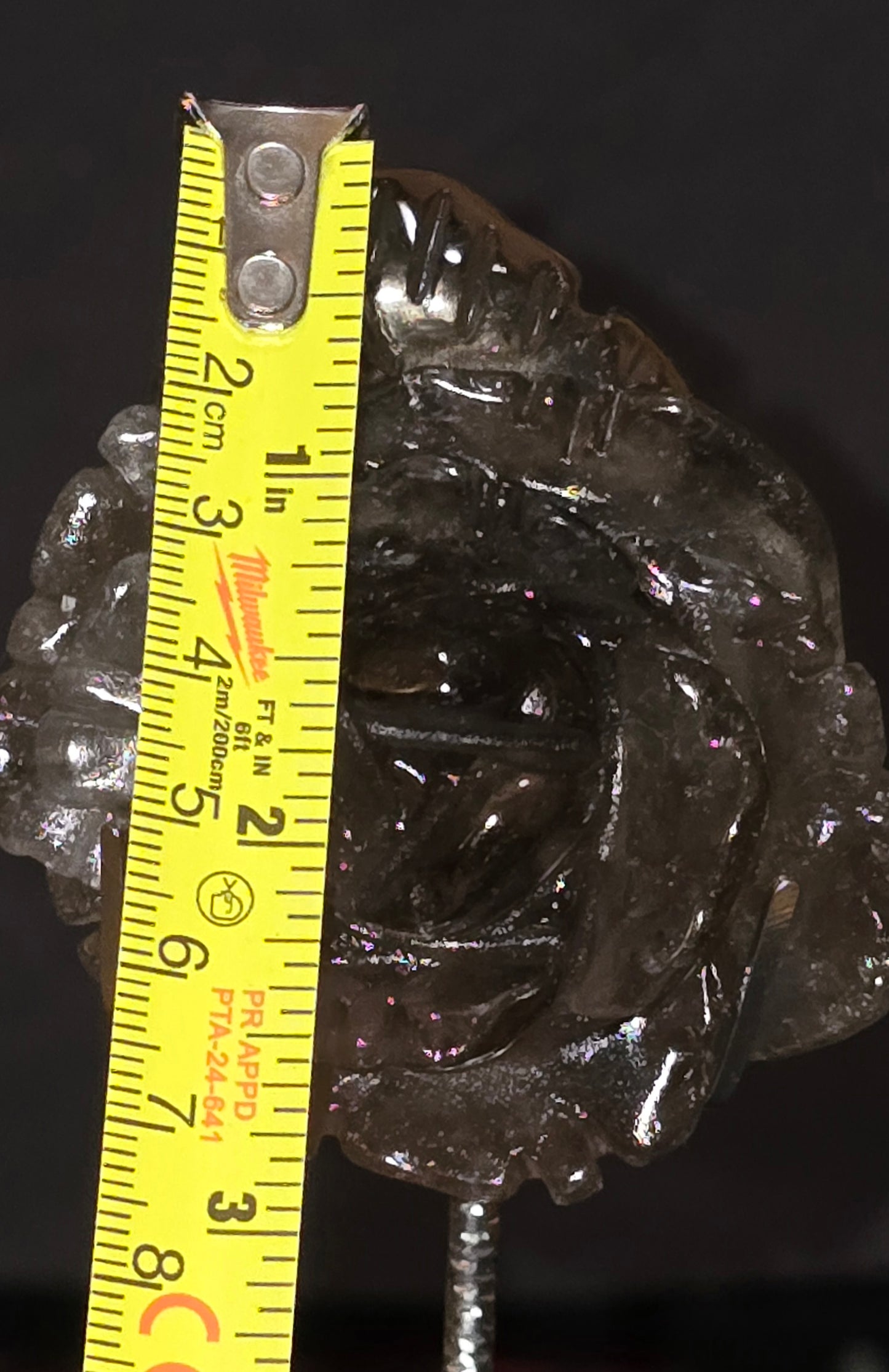 S0401 Smokey Quartz Rose