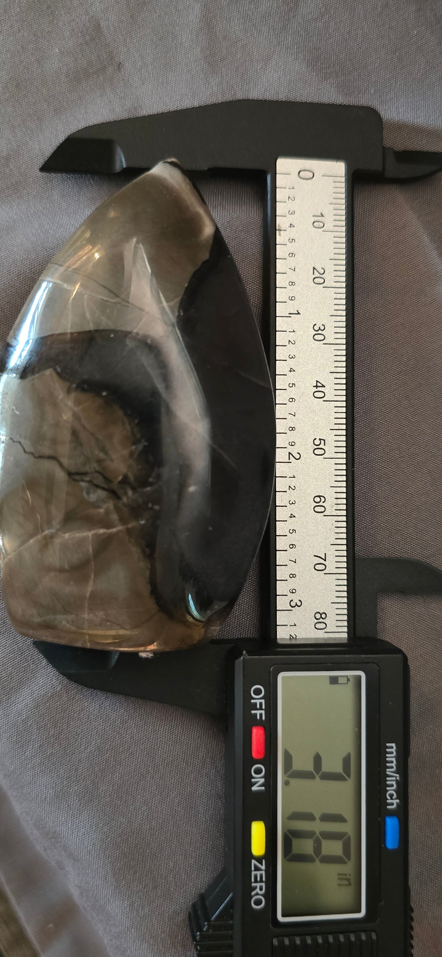 Volcanic Agate Teardrop