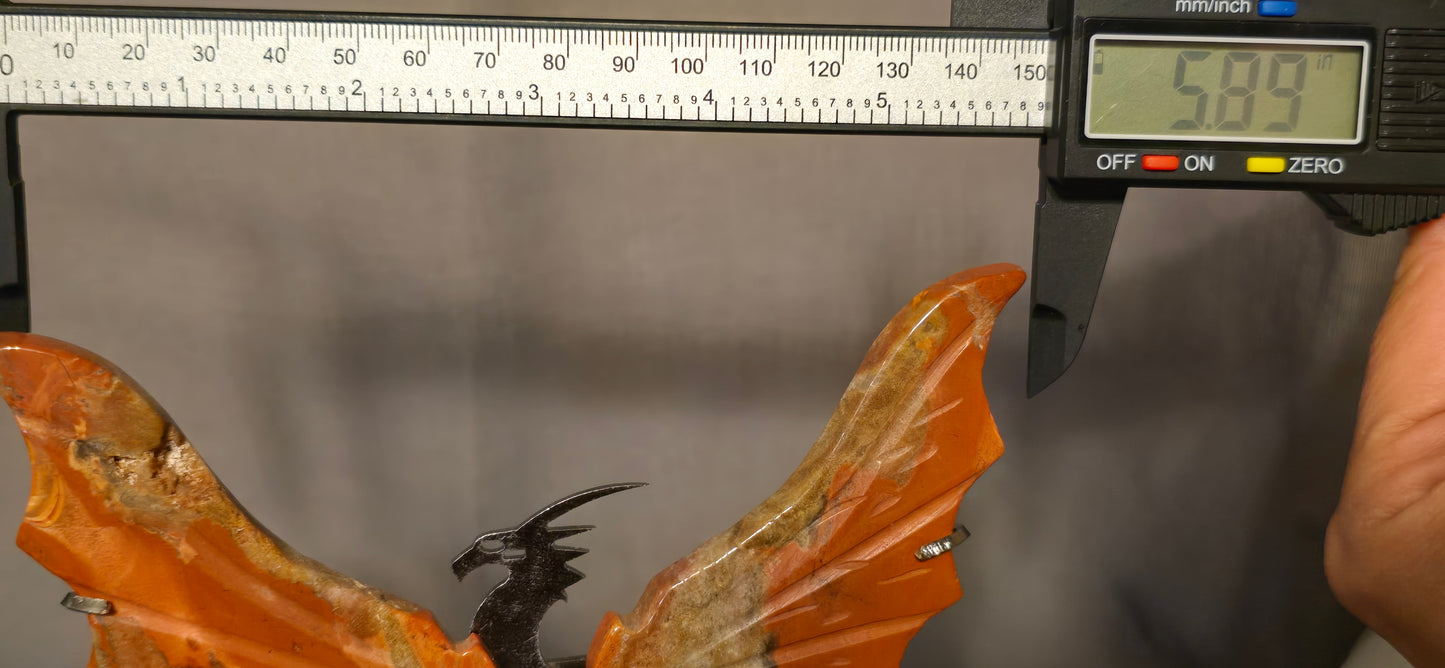 Red Jasper Dragon