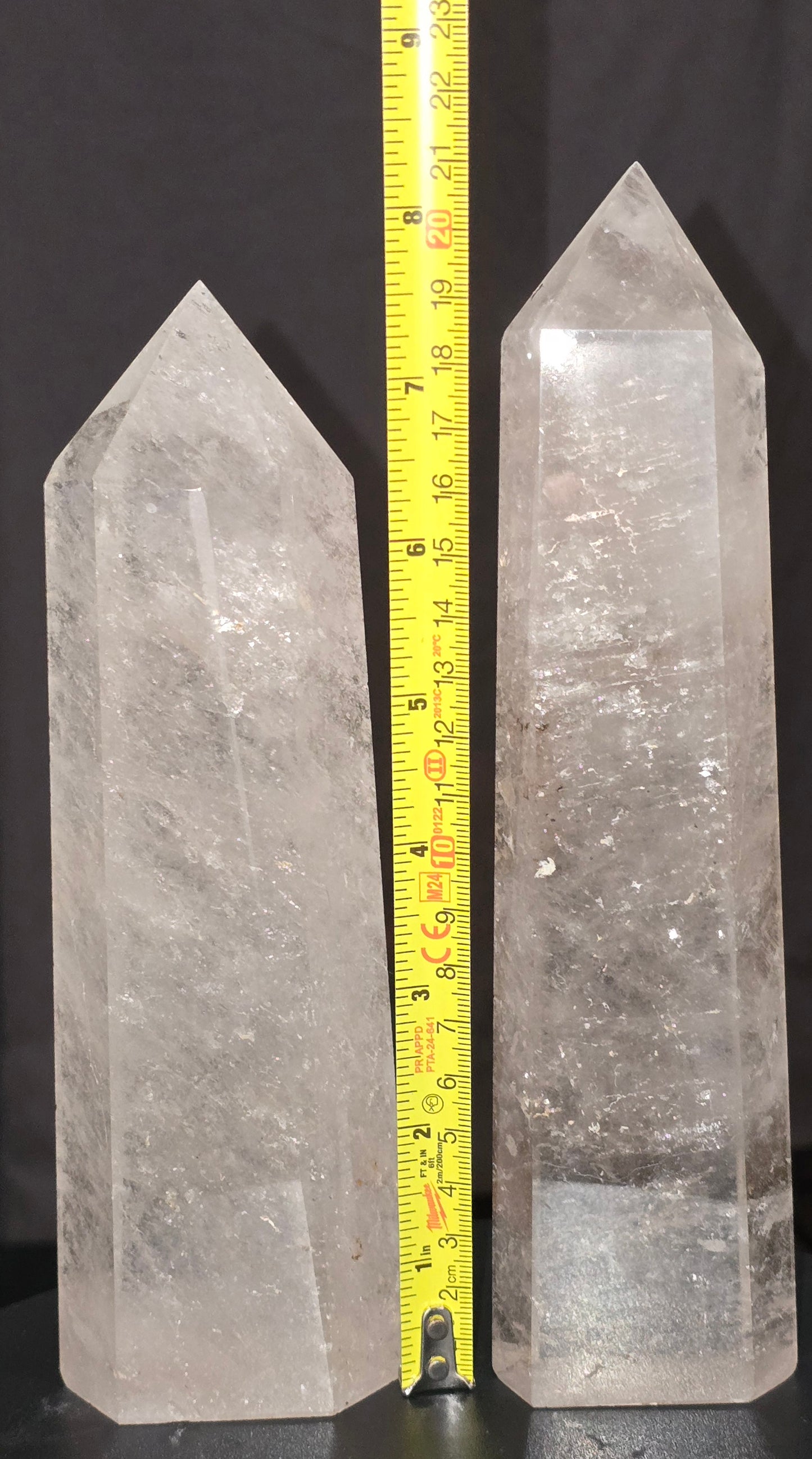 S0402 Clear Quartz Tower