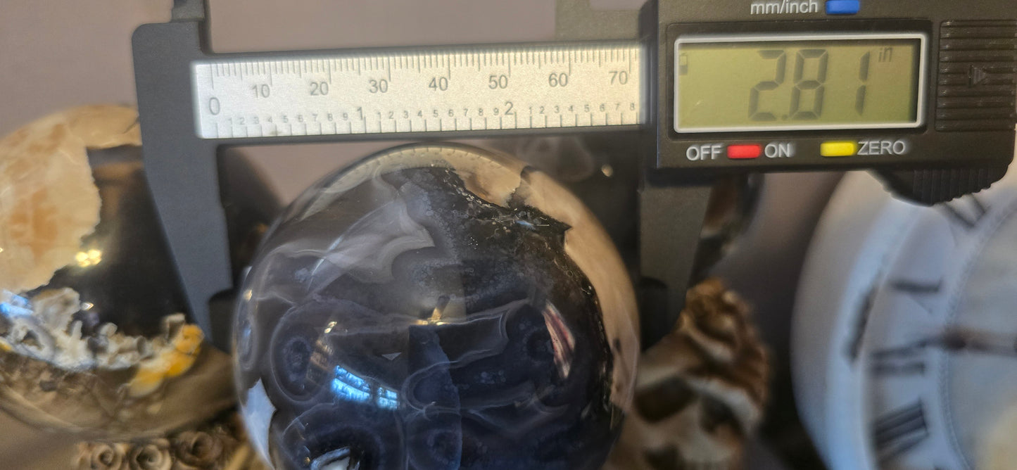 Volcanic Agate Sphere