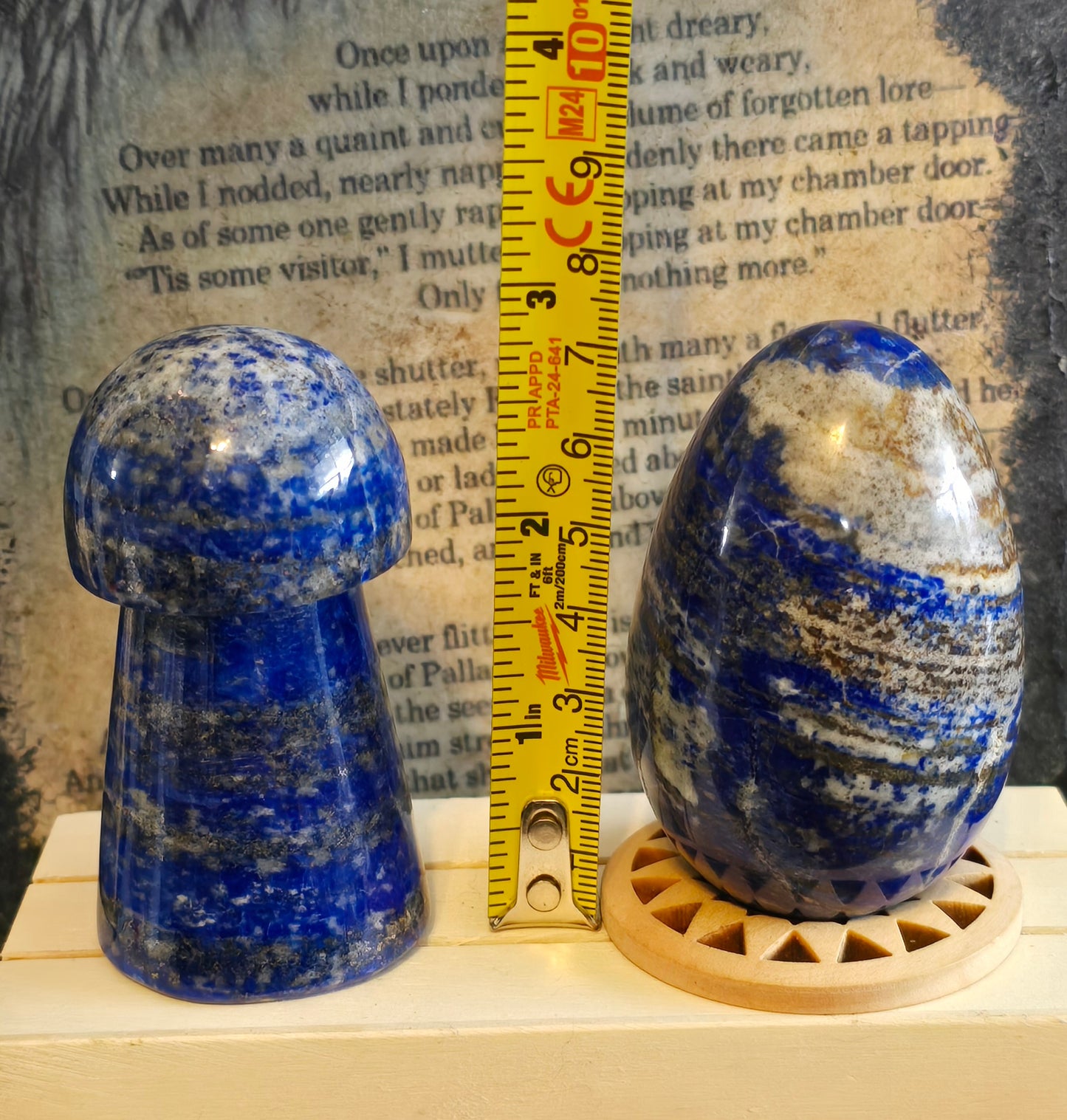 S0195 Lapis Lazuli Mushroom