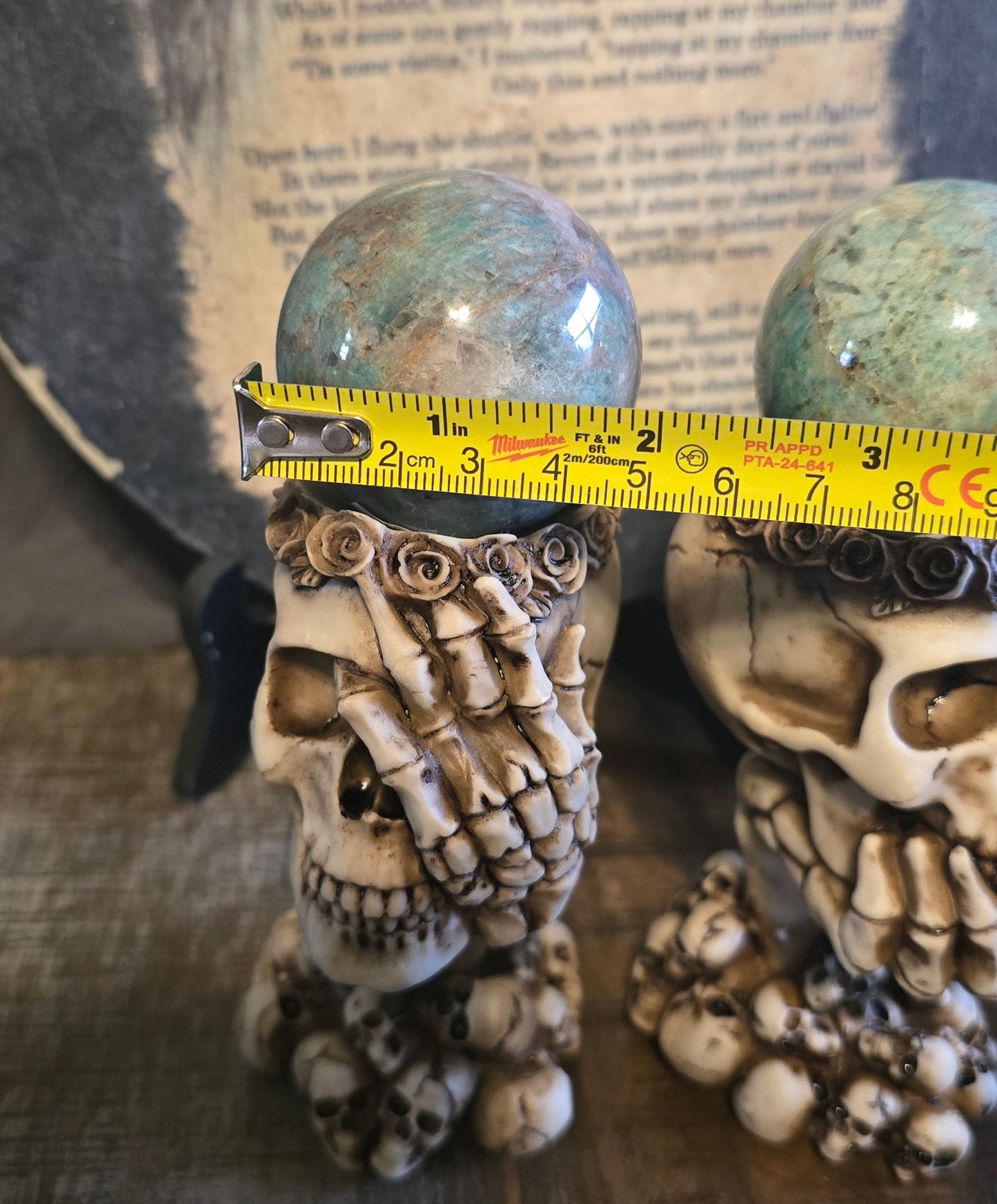 S0142 Smokey Amazonite Sphere