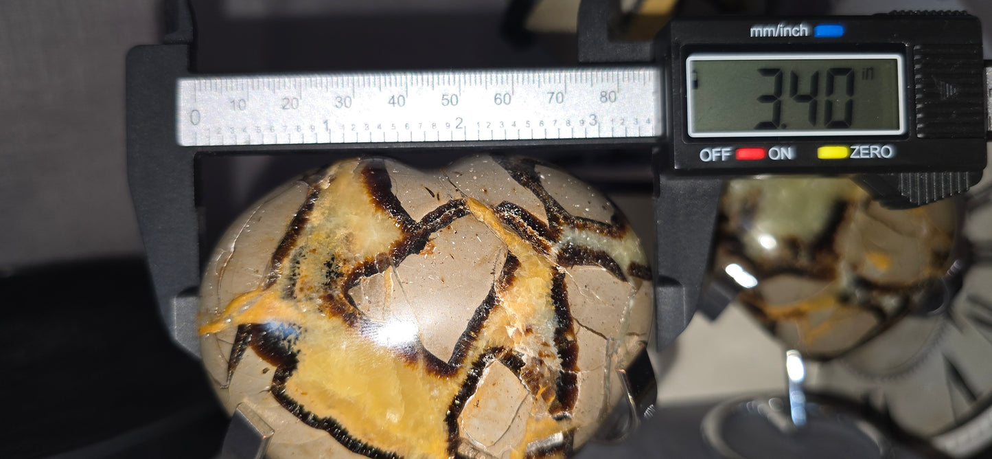 Septarian Heart & Stand