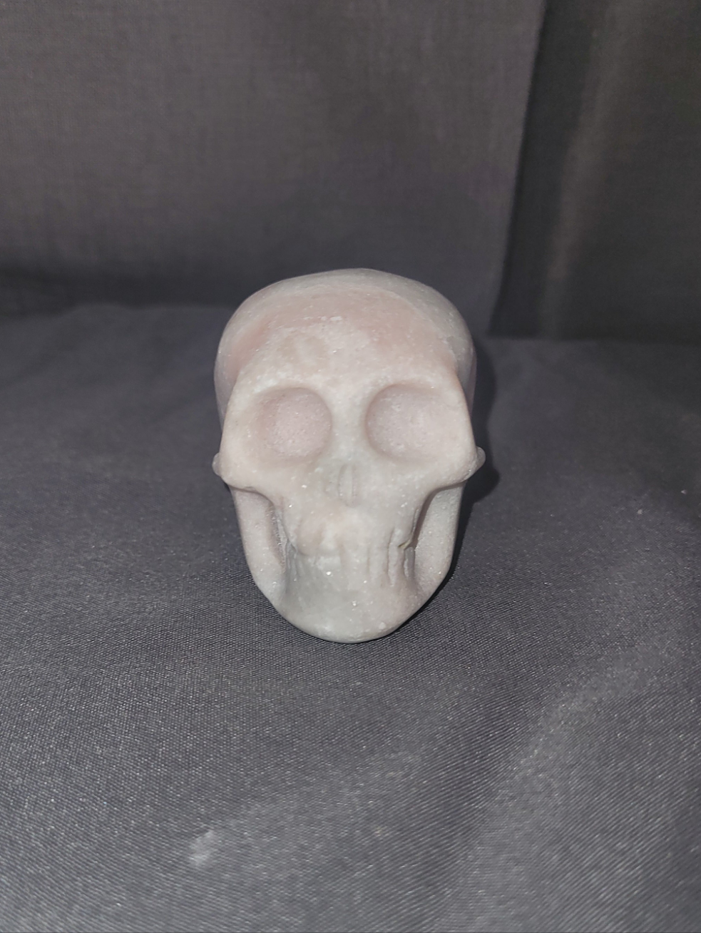 Pink Opal Skull