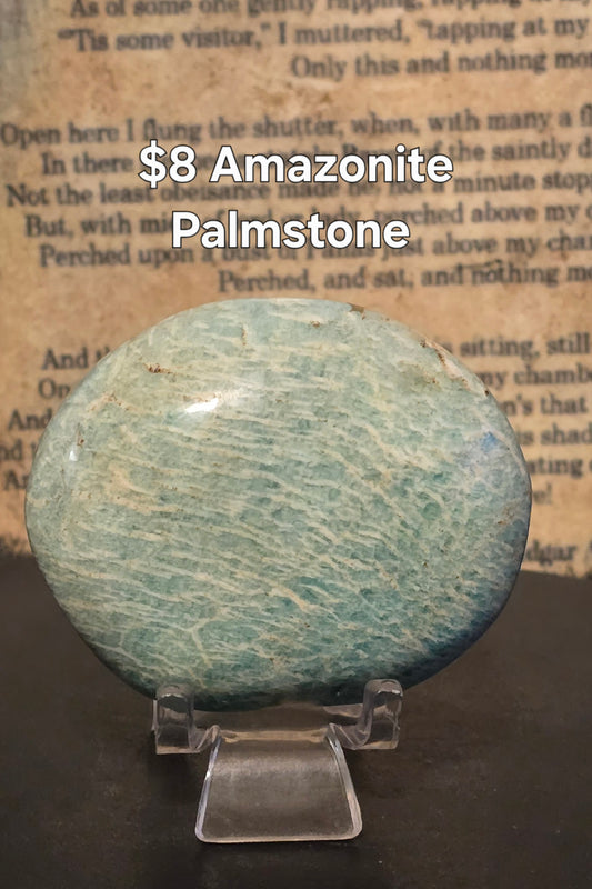 S0154 Amazonite Palmstone