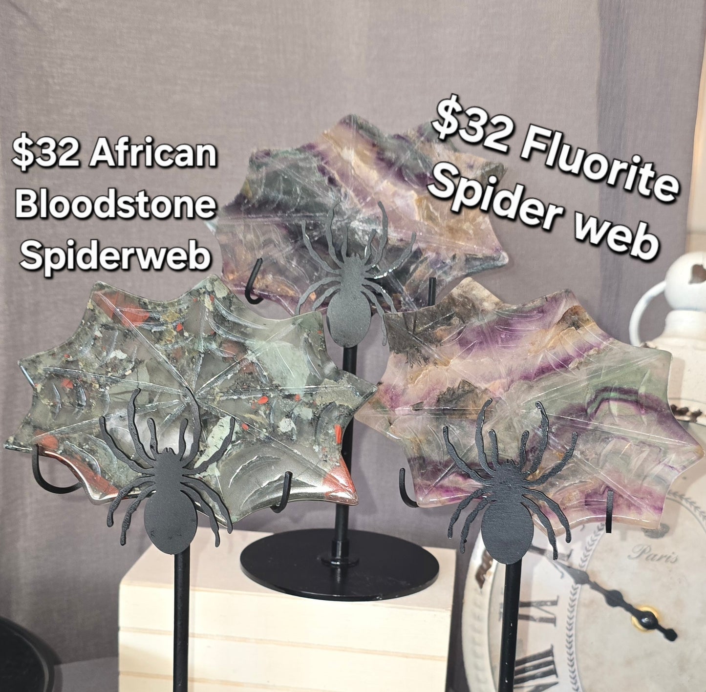 Fluorite Spiderweb