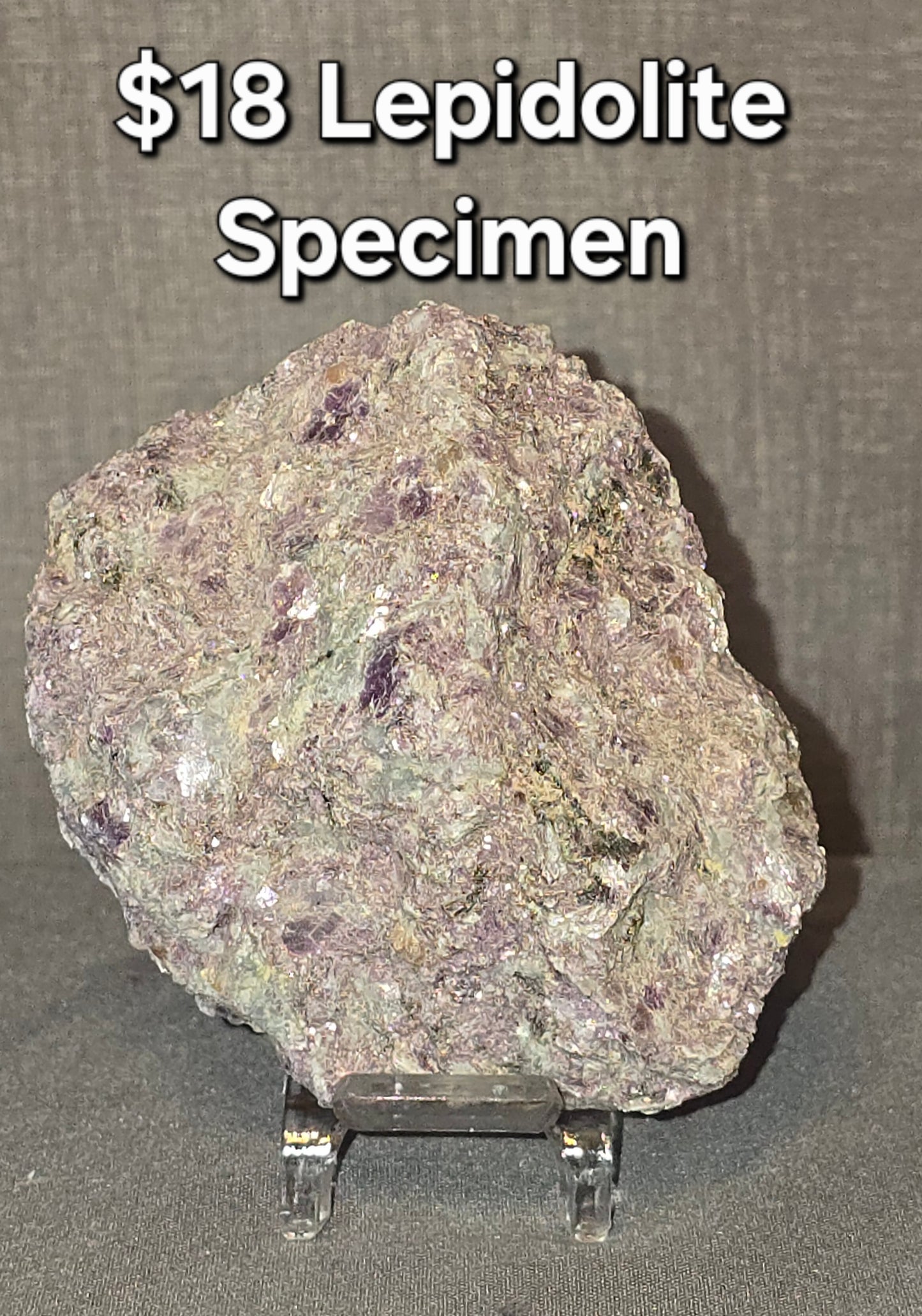 Lepidolite Specimen