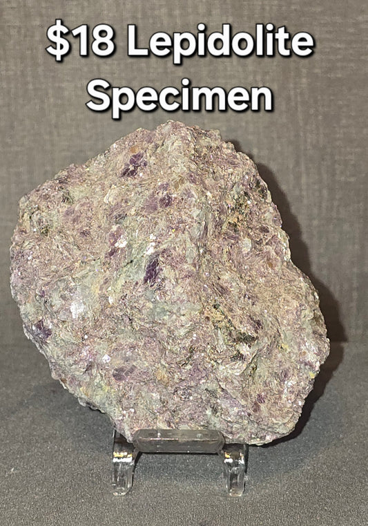 Lepidolite Specimen