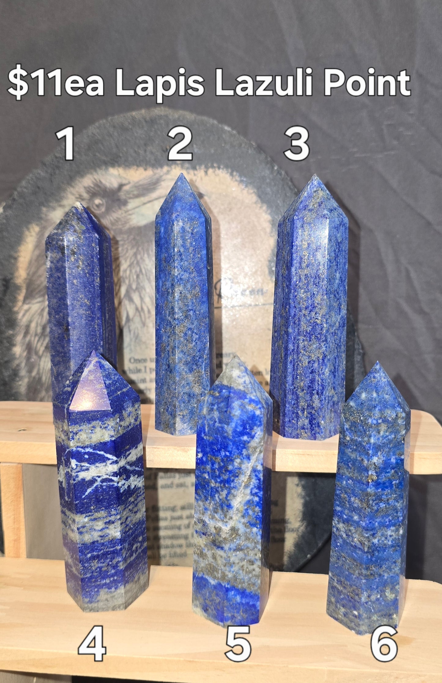S0190 Lapis Lazuli Point