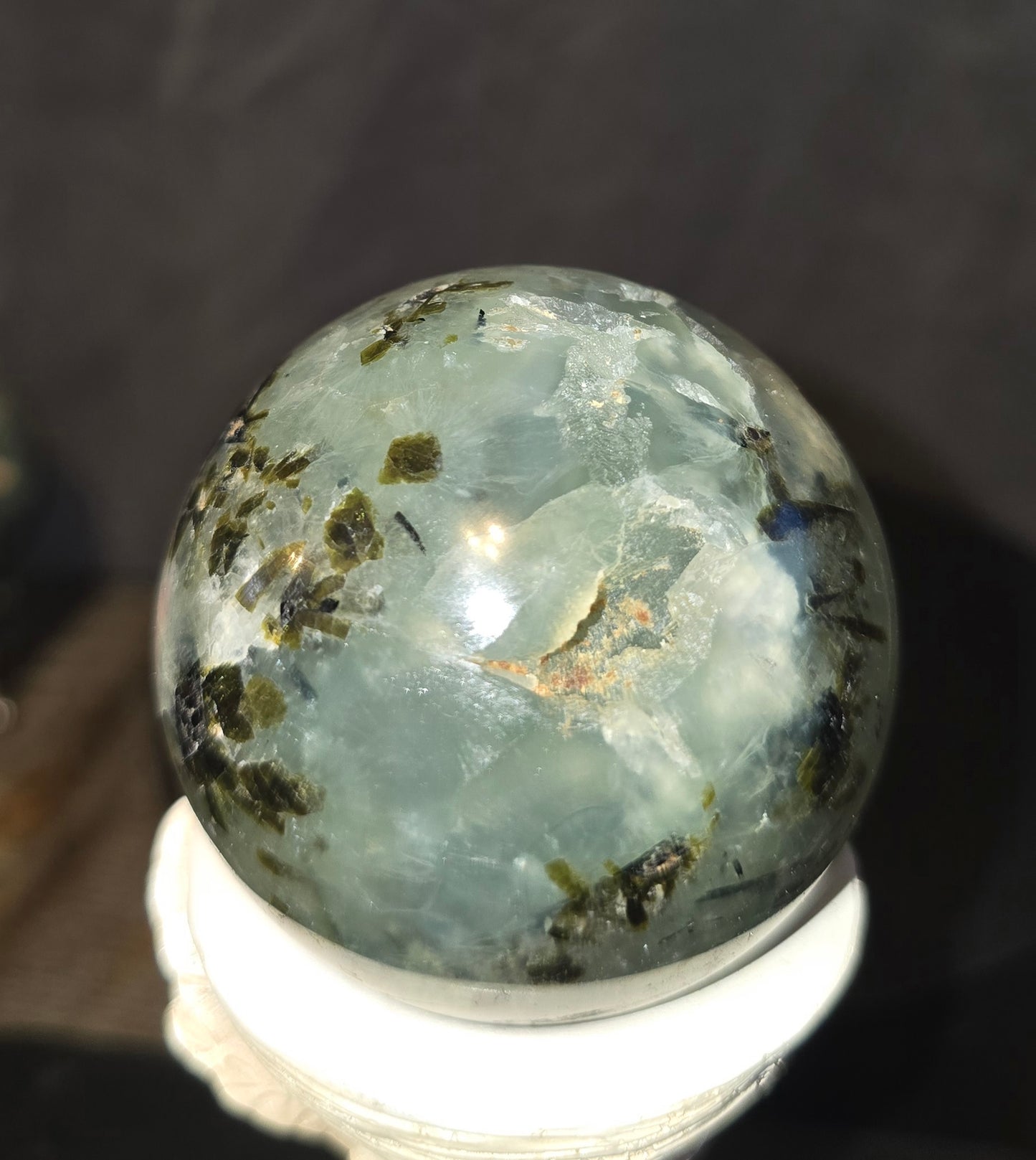 S0003 Prehnite Sphere