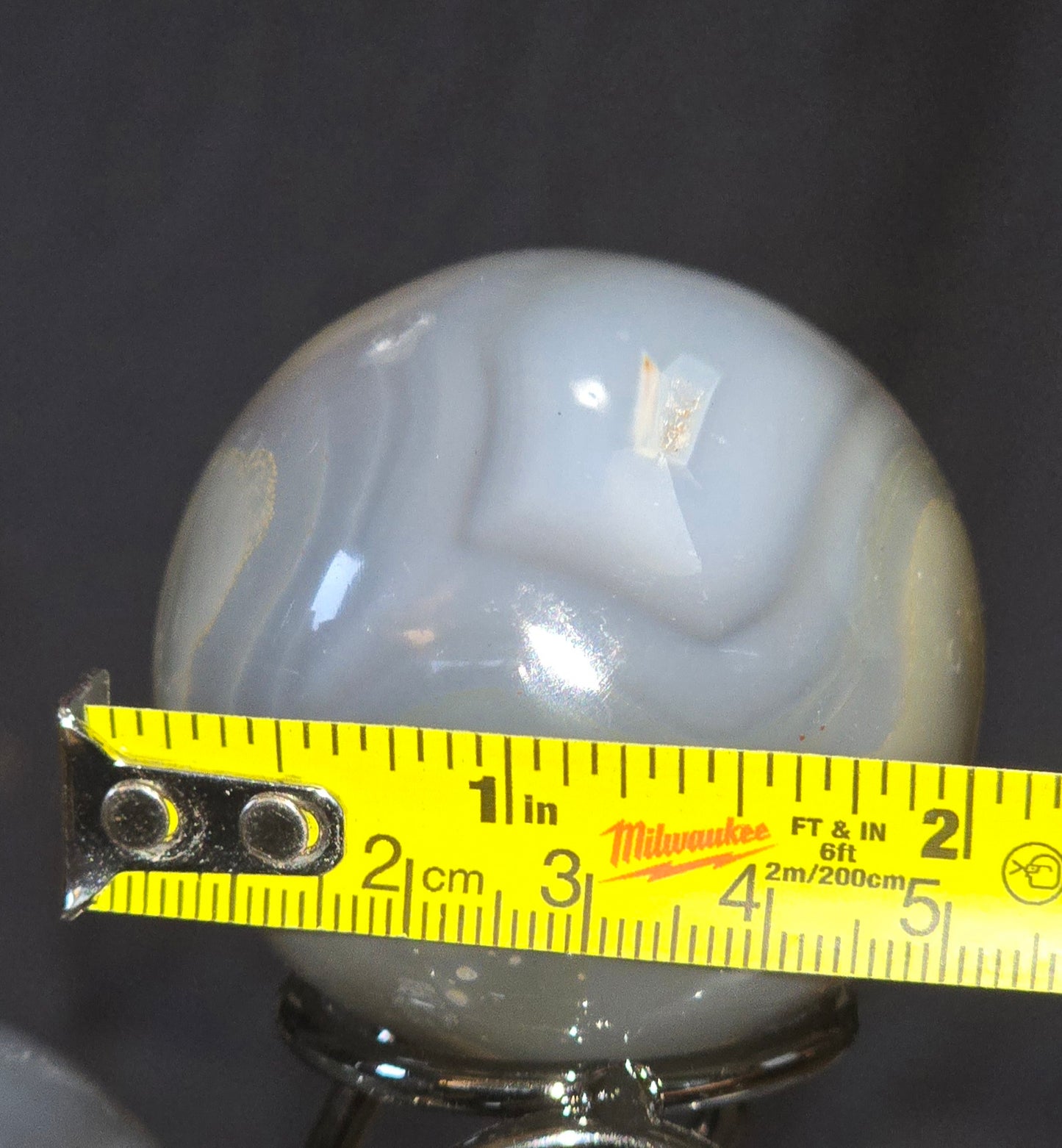 S0392 Orca Agate Sphere