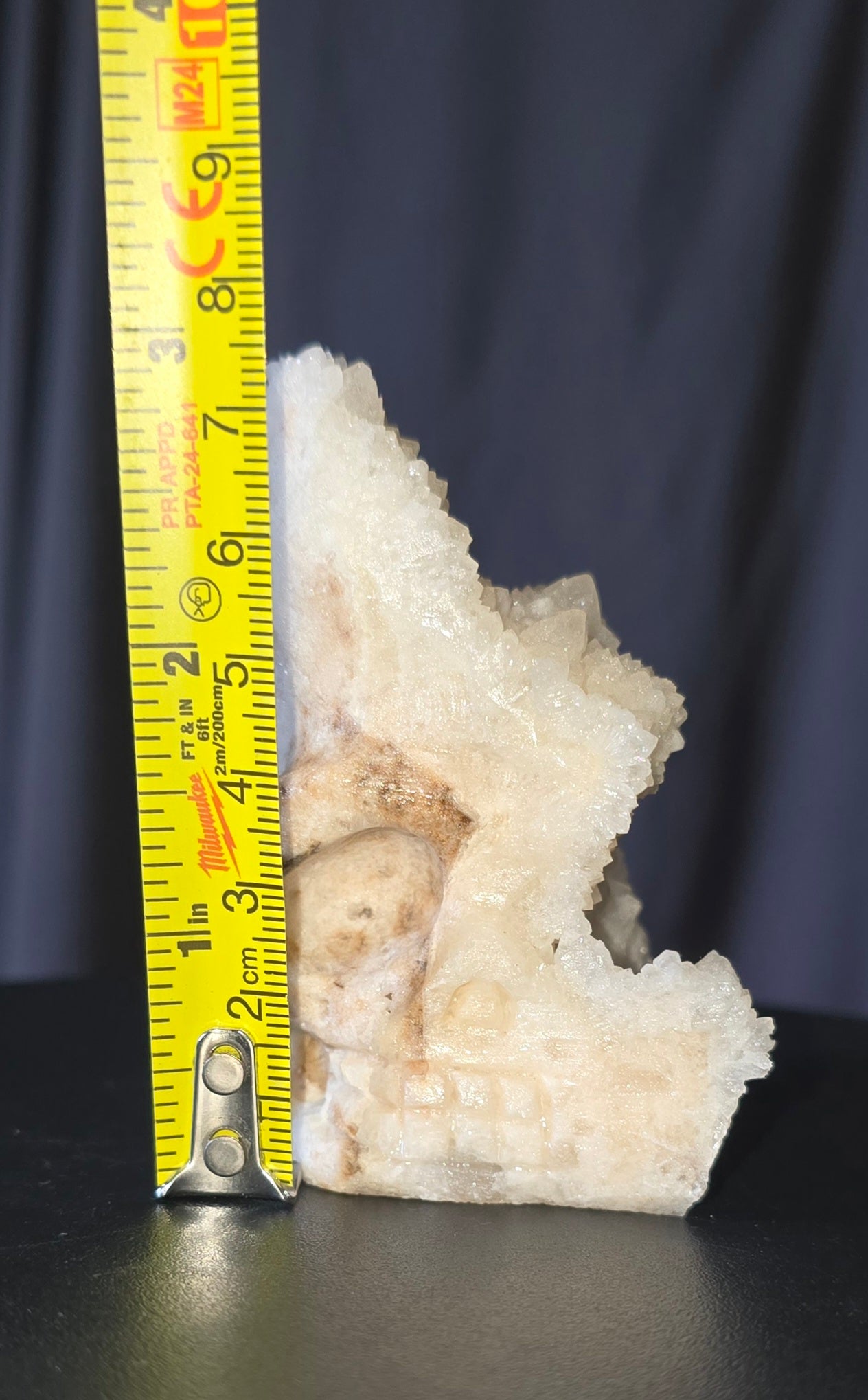 S0427 Quartz Freeform Skull