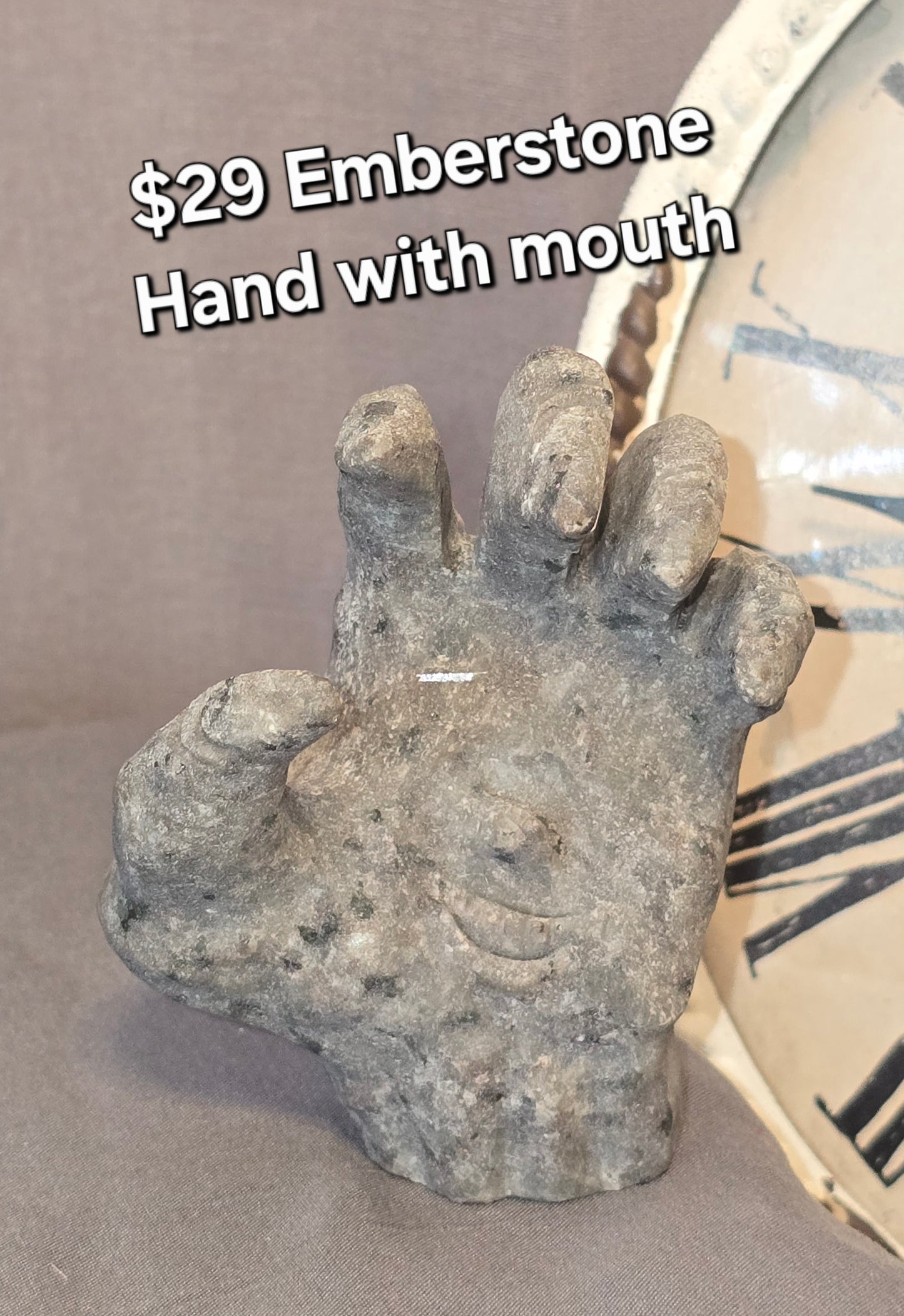 Yooperlite Hand with Mouth