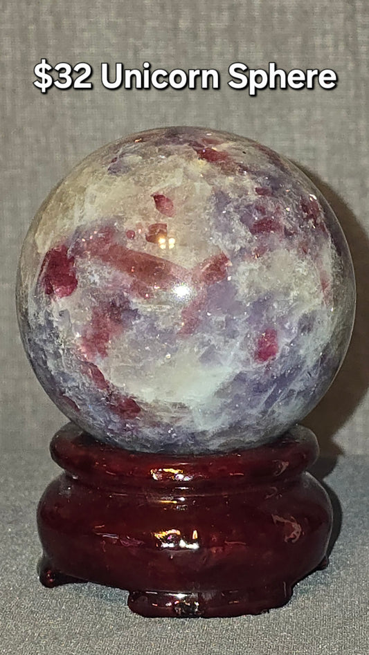 Unicorn Stone Sphere