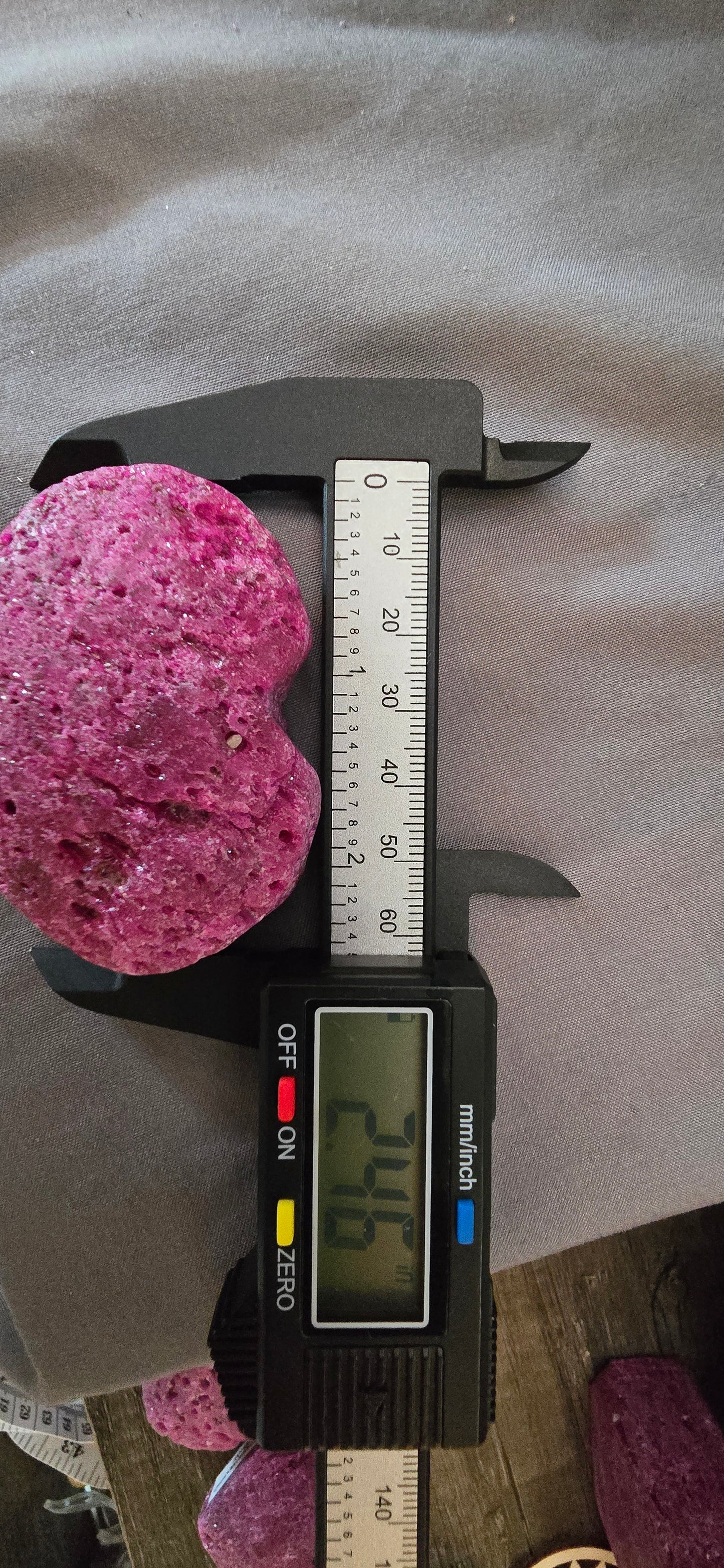 Honeycomb Ruby Heart