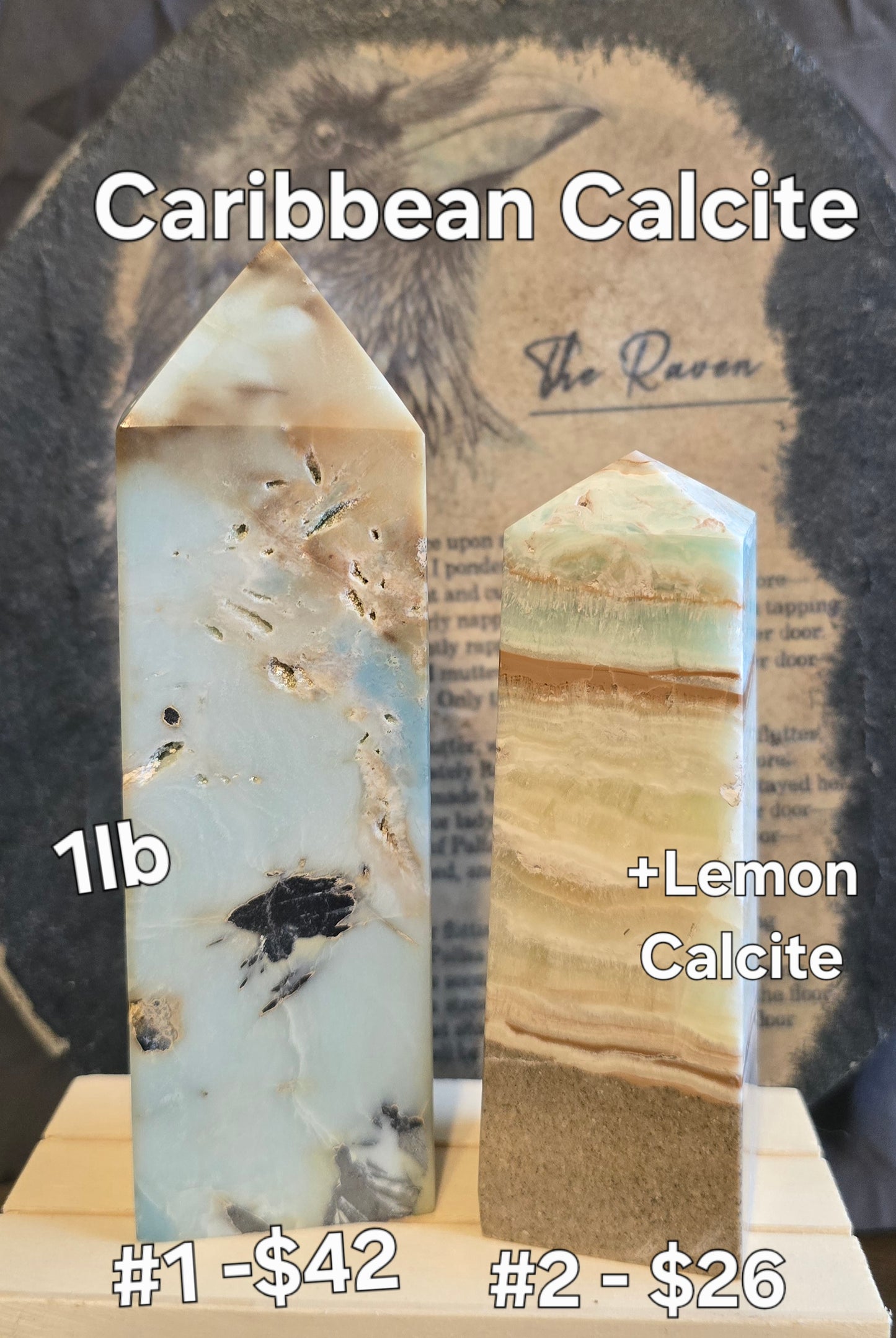 S0123 Lemon Caribbean Calcite Tower