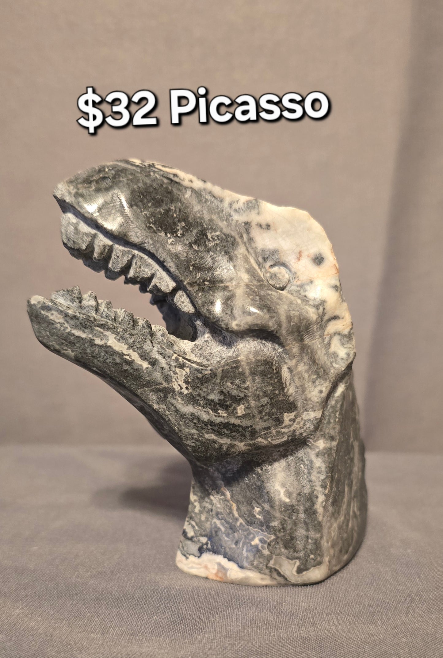 Picasso Dino Head